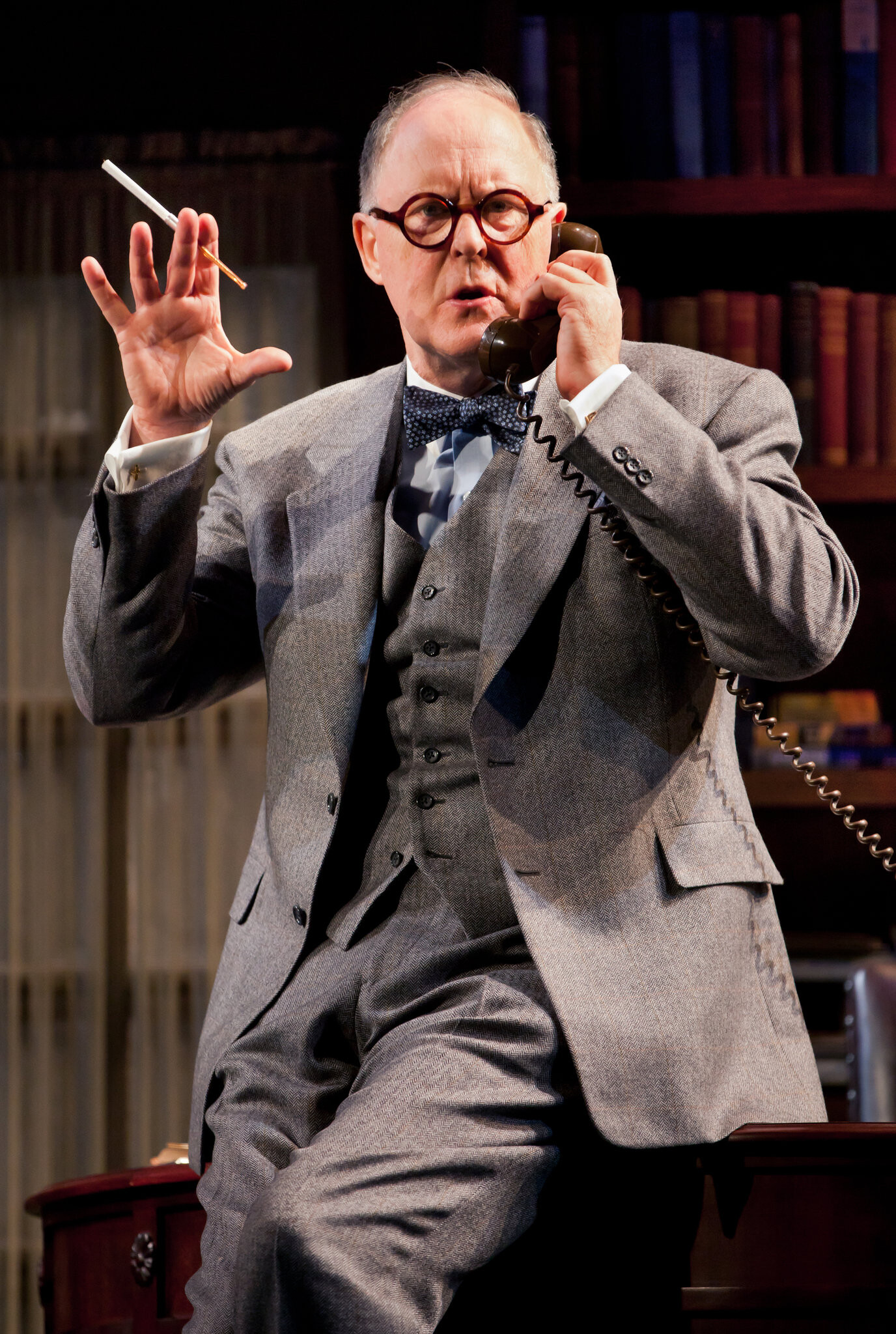 John Lithgow, The Columnist, Friedman Theater, New York Times, 1380x2050 HD Phone