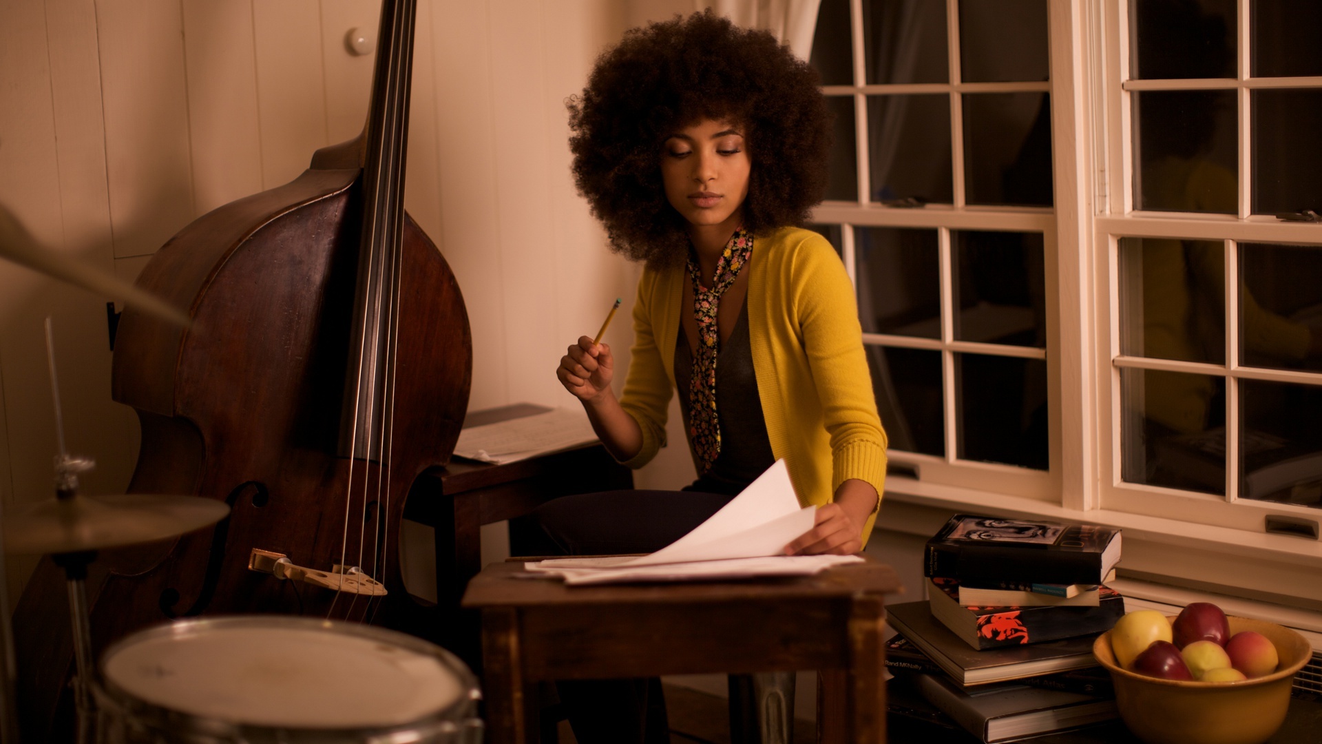 Esperanza Spalding, Music, Fanart, 1920x1080 Full HD Desktop