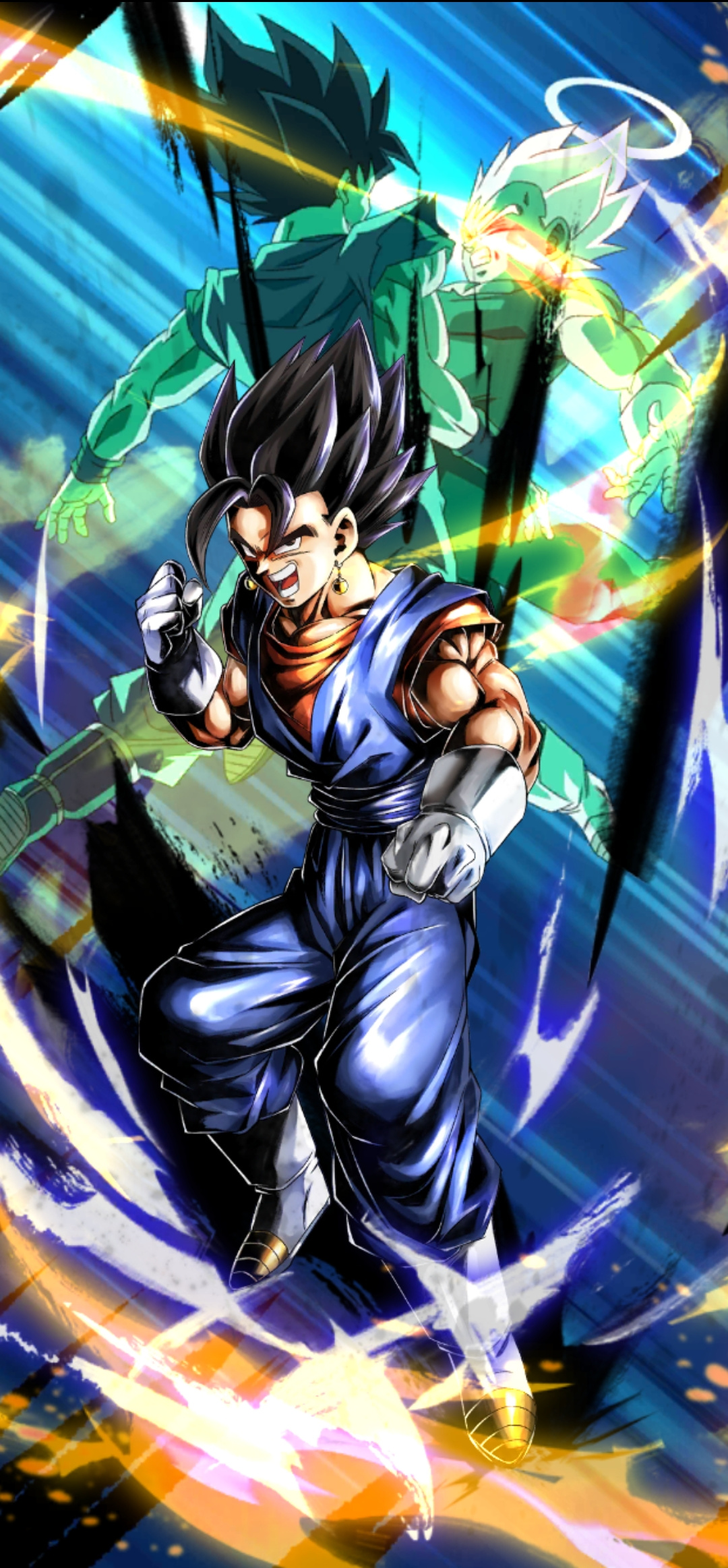 Vegito, Angel Vegeta, Son Goku, Dragon Ball Legends, HD Phone wallpaper