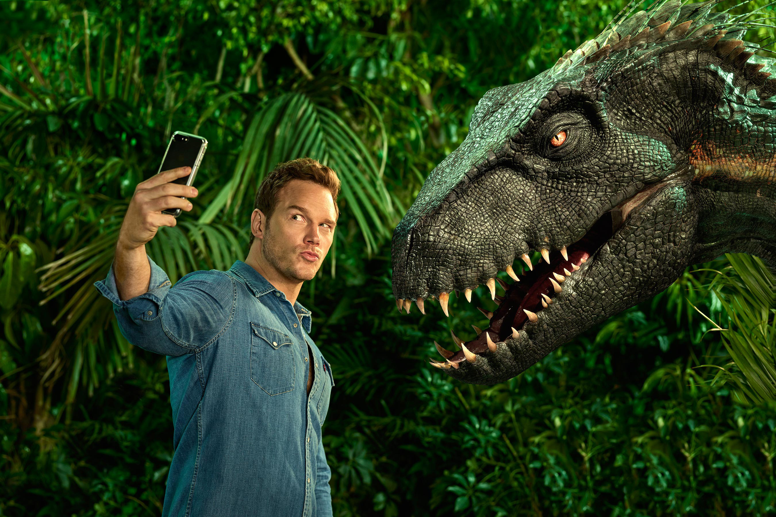 Chris Pratt, Movie star, Jurassic World, Entertainment Weekly, 2700x1800 HD Desktop