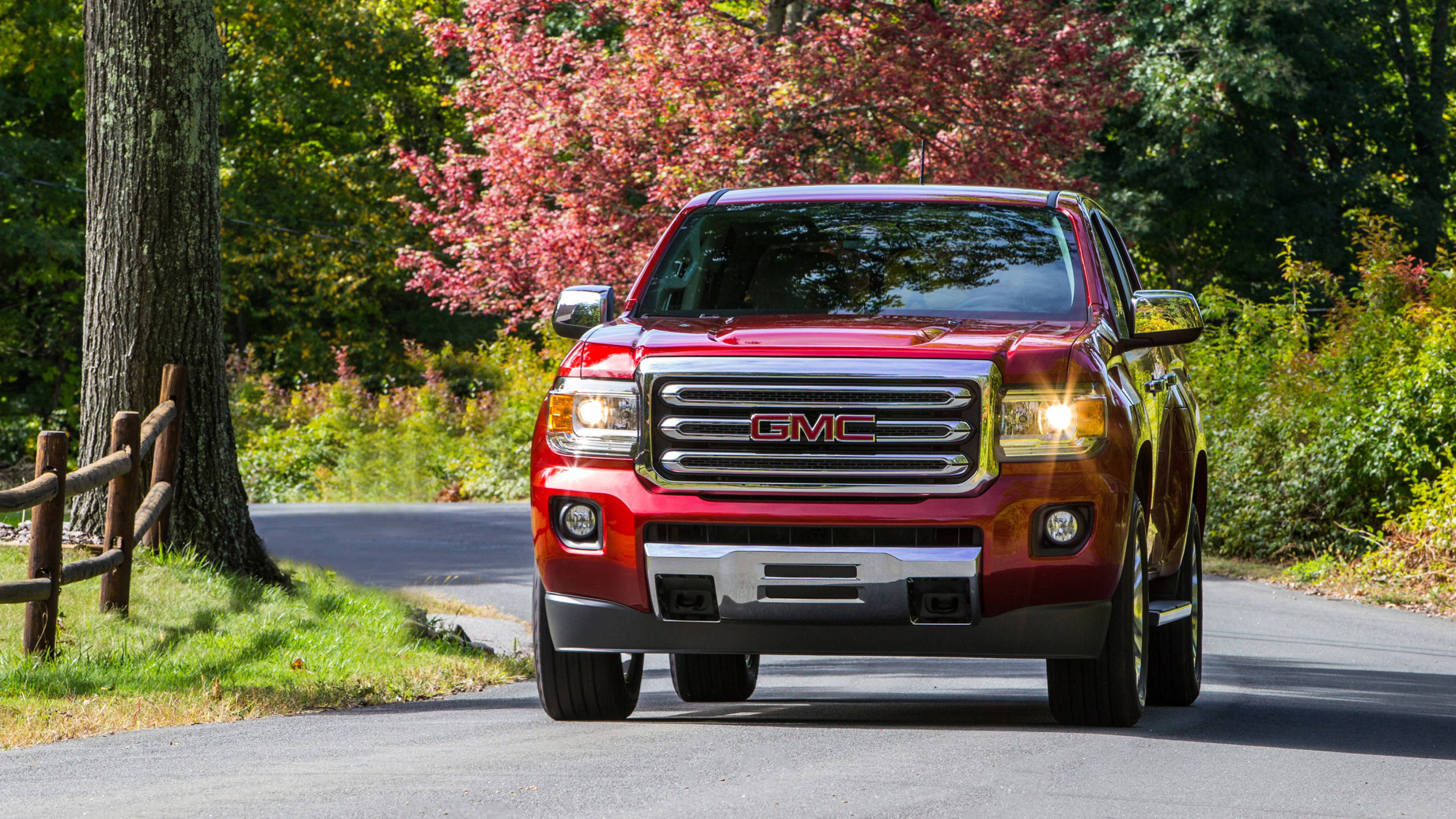 GMC Canyon, SLT duramax diesel, 2015 model, 3840x2160 4K Desktop