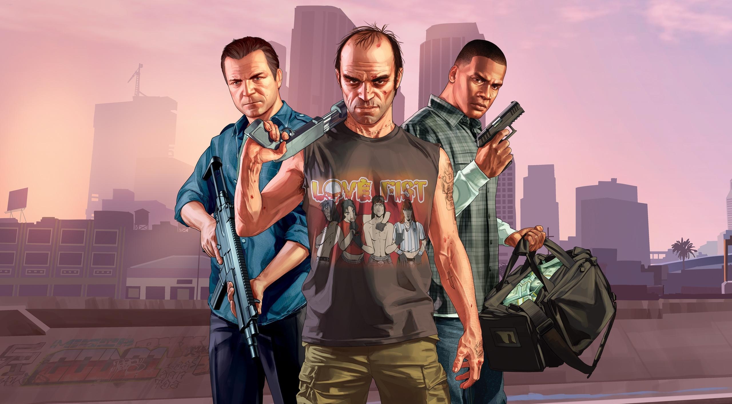 GTA V, GTA Wallpaper, 2560x1420 HD Desktop