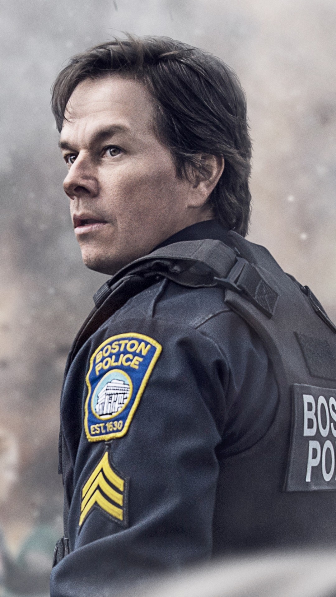 Patriots Day 2016 movie, Mark Wahlberg's best, 1080x1920 Full HD Phone