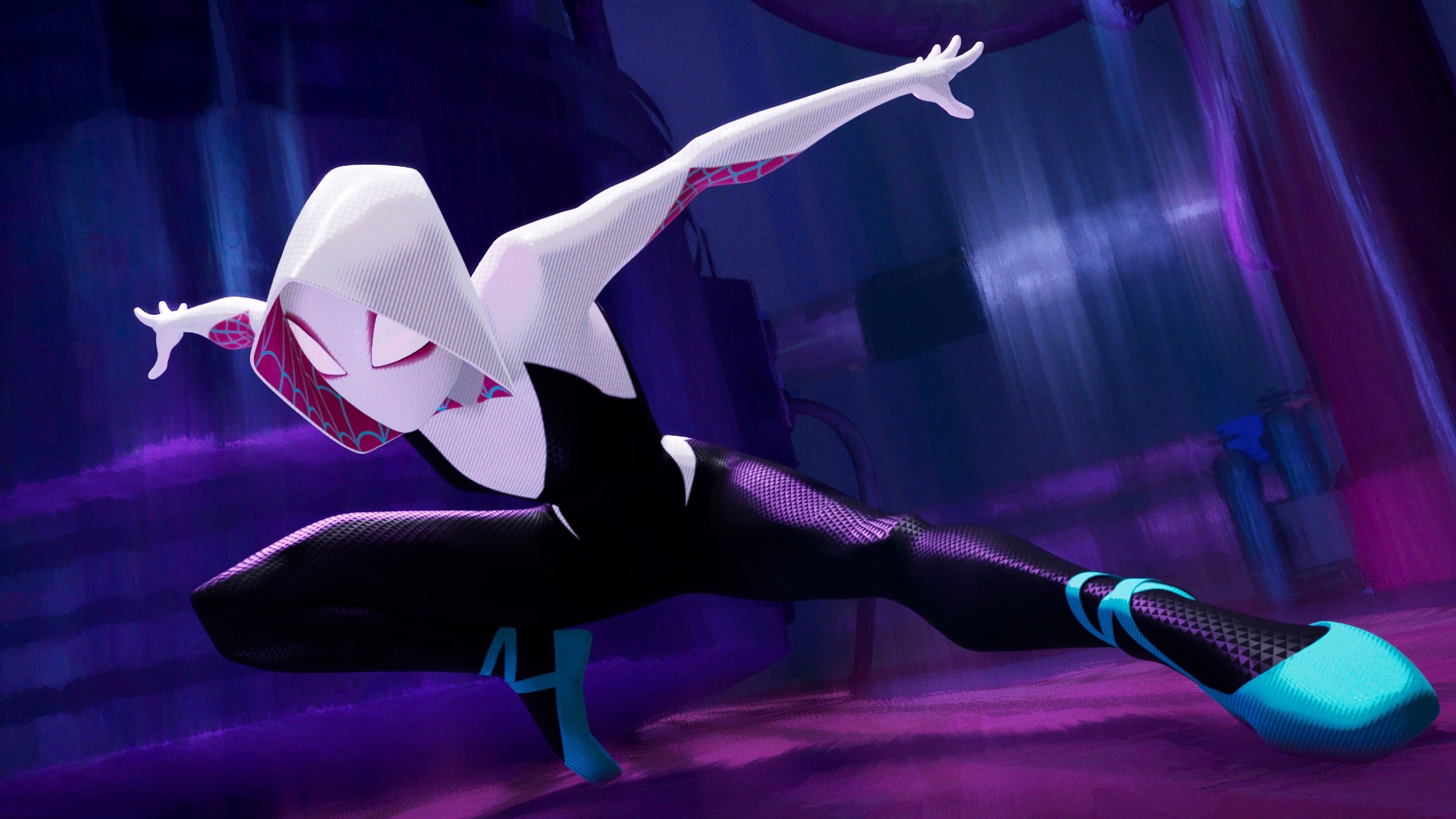 Ghost-Spider, Gwen Stacy (Spider-Man) Wallpaper, 3840x2160 4K Desktop