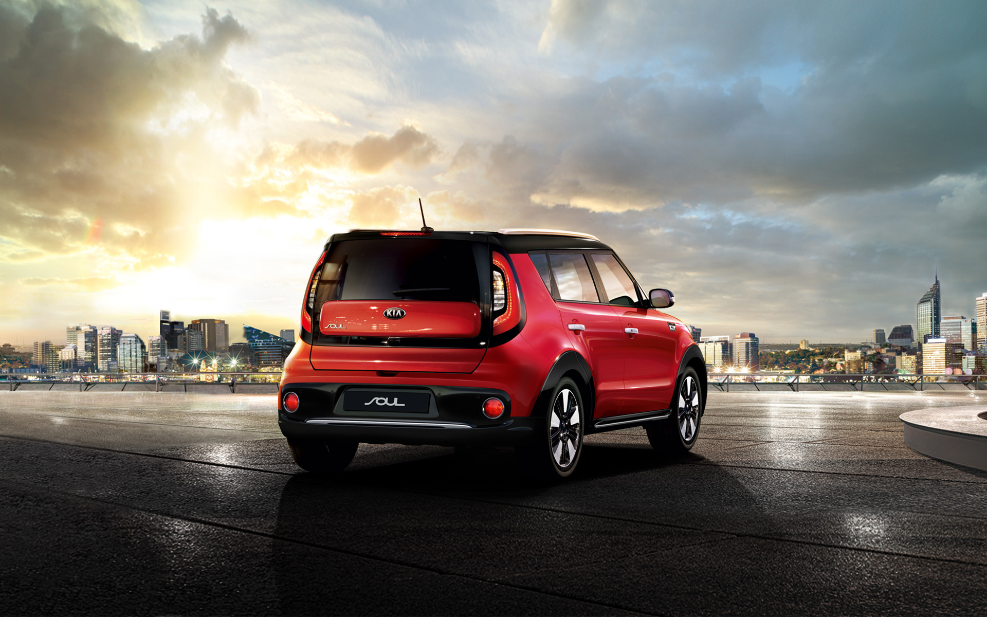 Kia Soul, New model, European market, Compact car, 1920x1200 HD Desktop