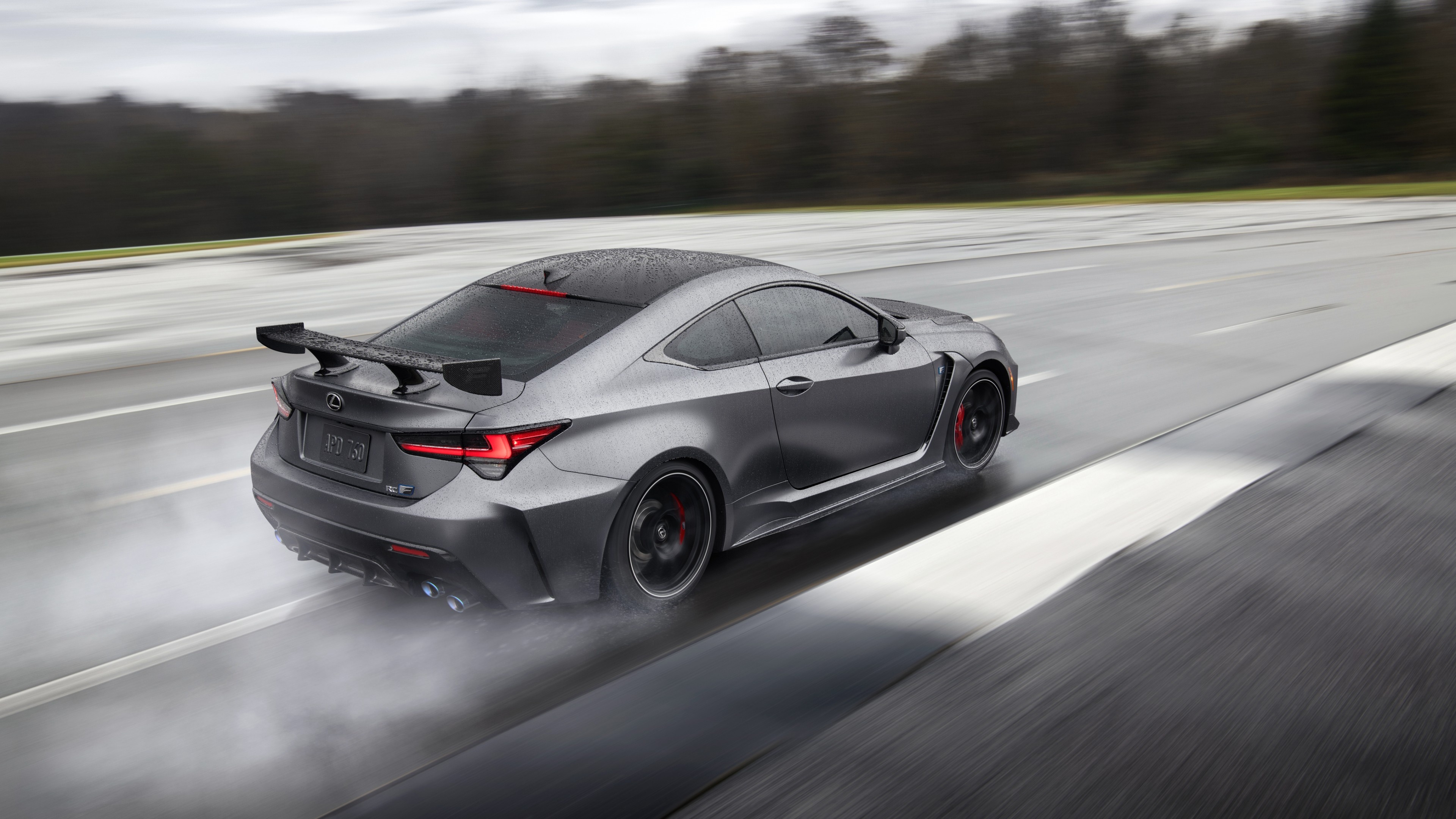 Lexus RC, Futuristic design, 2020 Detroit Auto Show, Cutting-edge technology, 3840x2160 4K Desktop