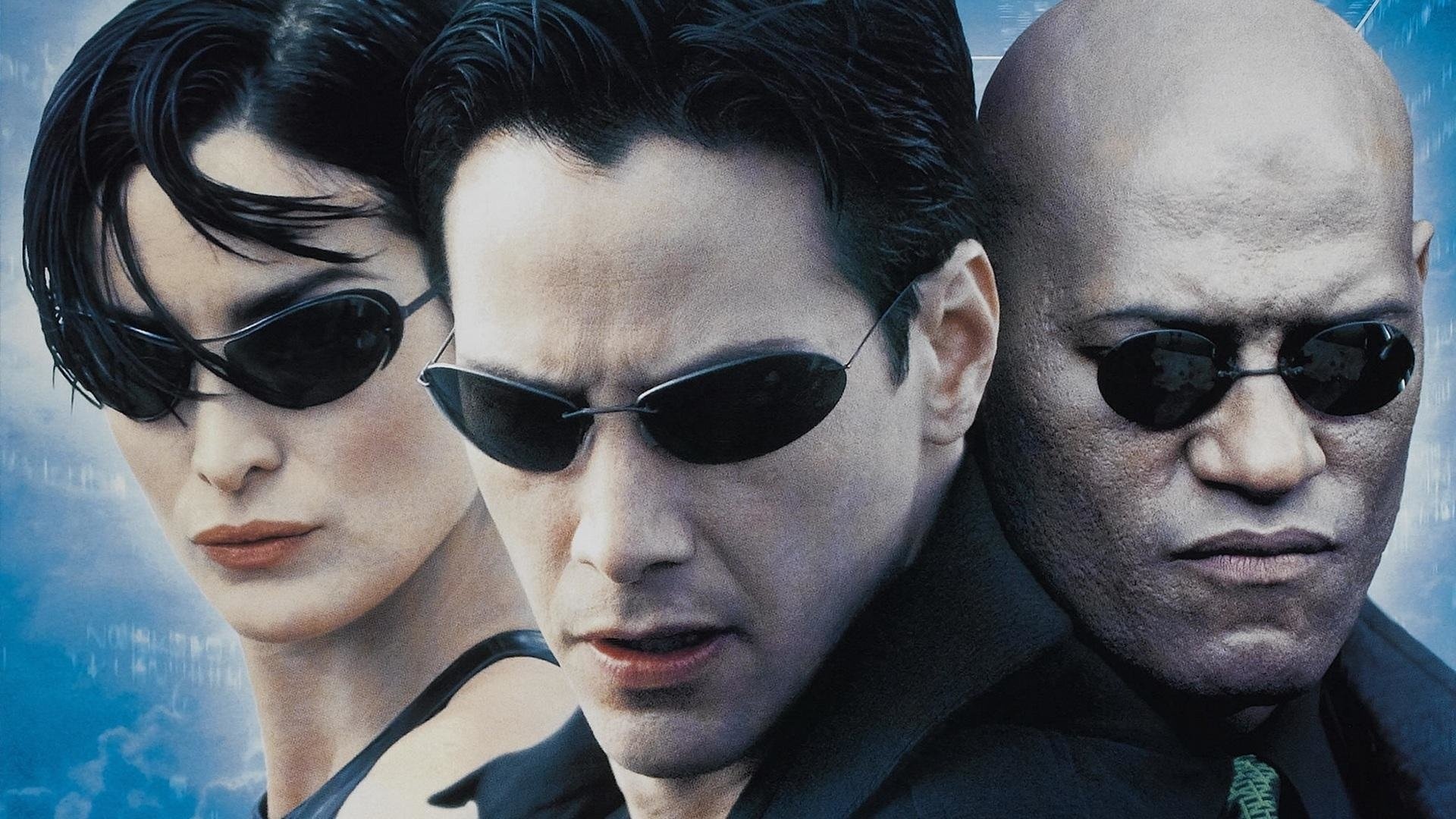 Neo, Trinity and Morpheus, The Matrix Wallpaper, 1920x1080 Full HD Desktop