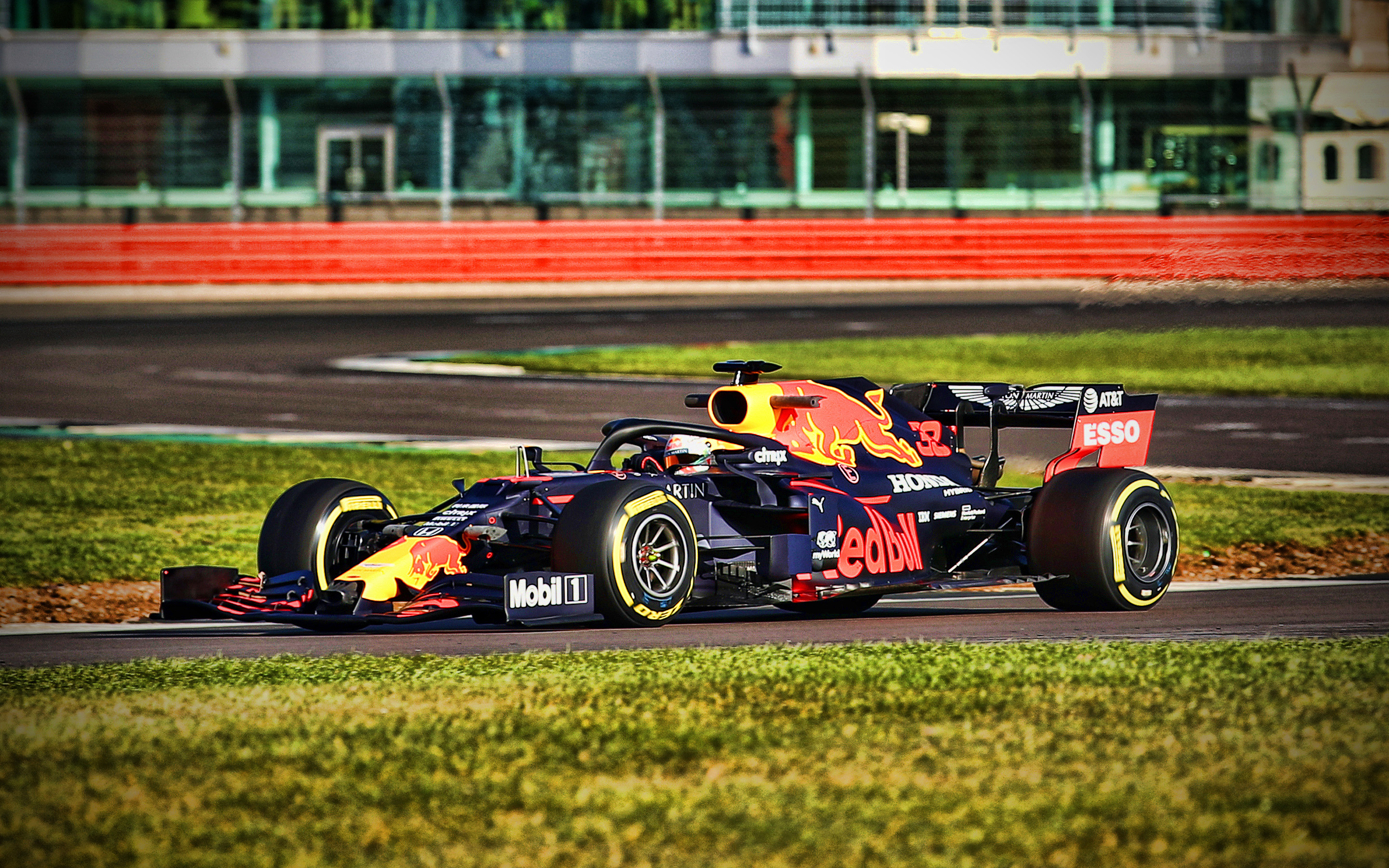 RB16 Silverstone Circuit, F1 Race Wallpaper, 2880x1800 HD Desktop