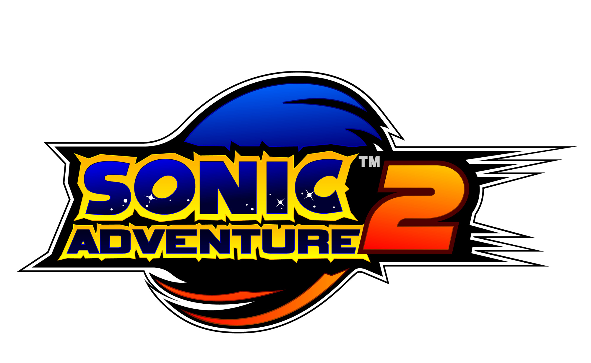 Sonic Adventure 2 logo, Sonic Adventure 2, Sonic and Shadow quills, HD Desktop wallpaper