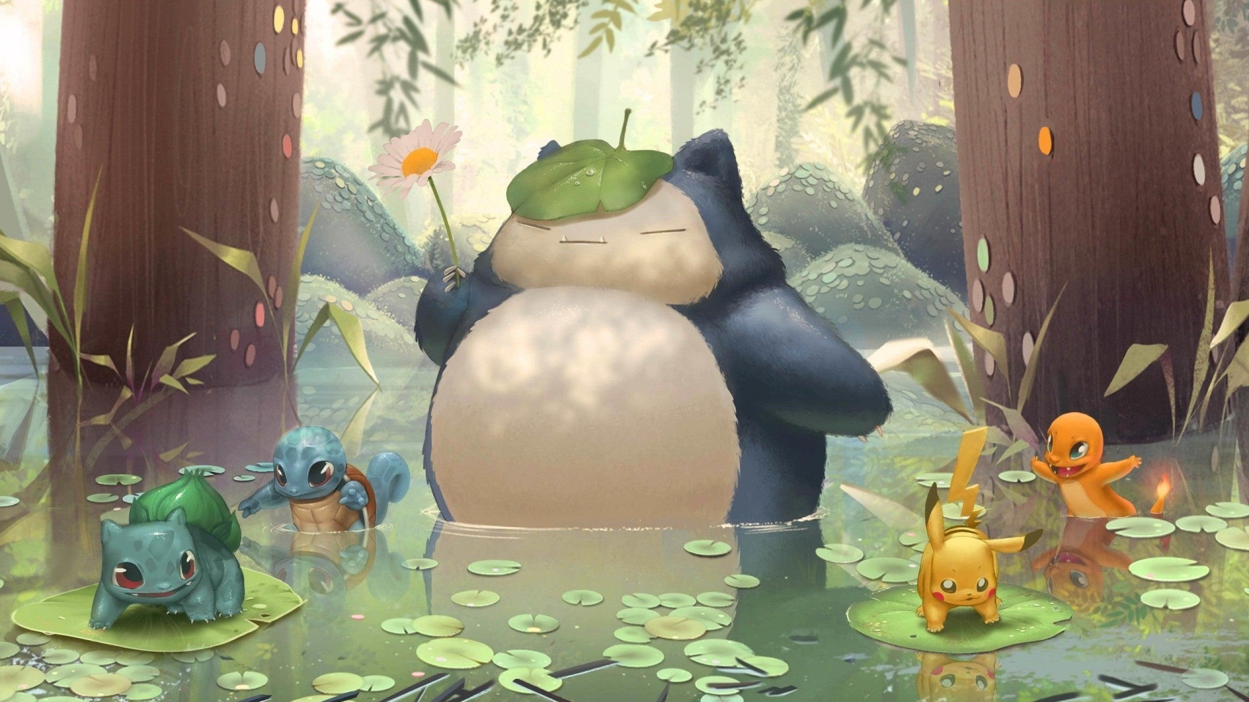 Snorlax, Cute Computer Wallpaper, 2560x1440 HD Desktop