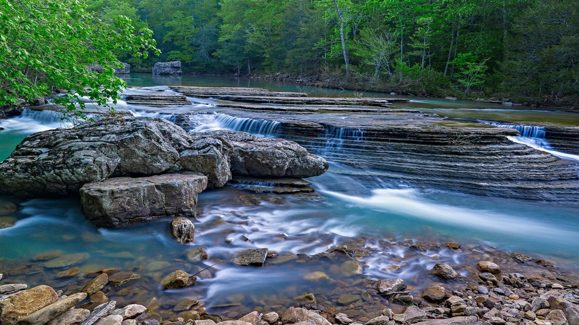 Arkansas River, Six Finger Falls trail, Scenic wallpapers, 1920x1080 Full HD Desktop