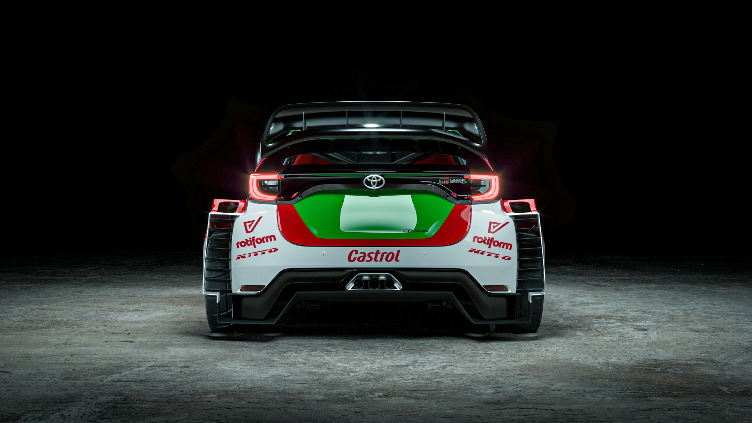 Toyota Yaris, Jota Automotive, WRC Castrol, 2560x1440 HD Desktop