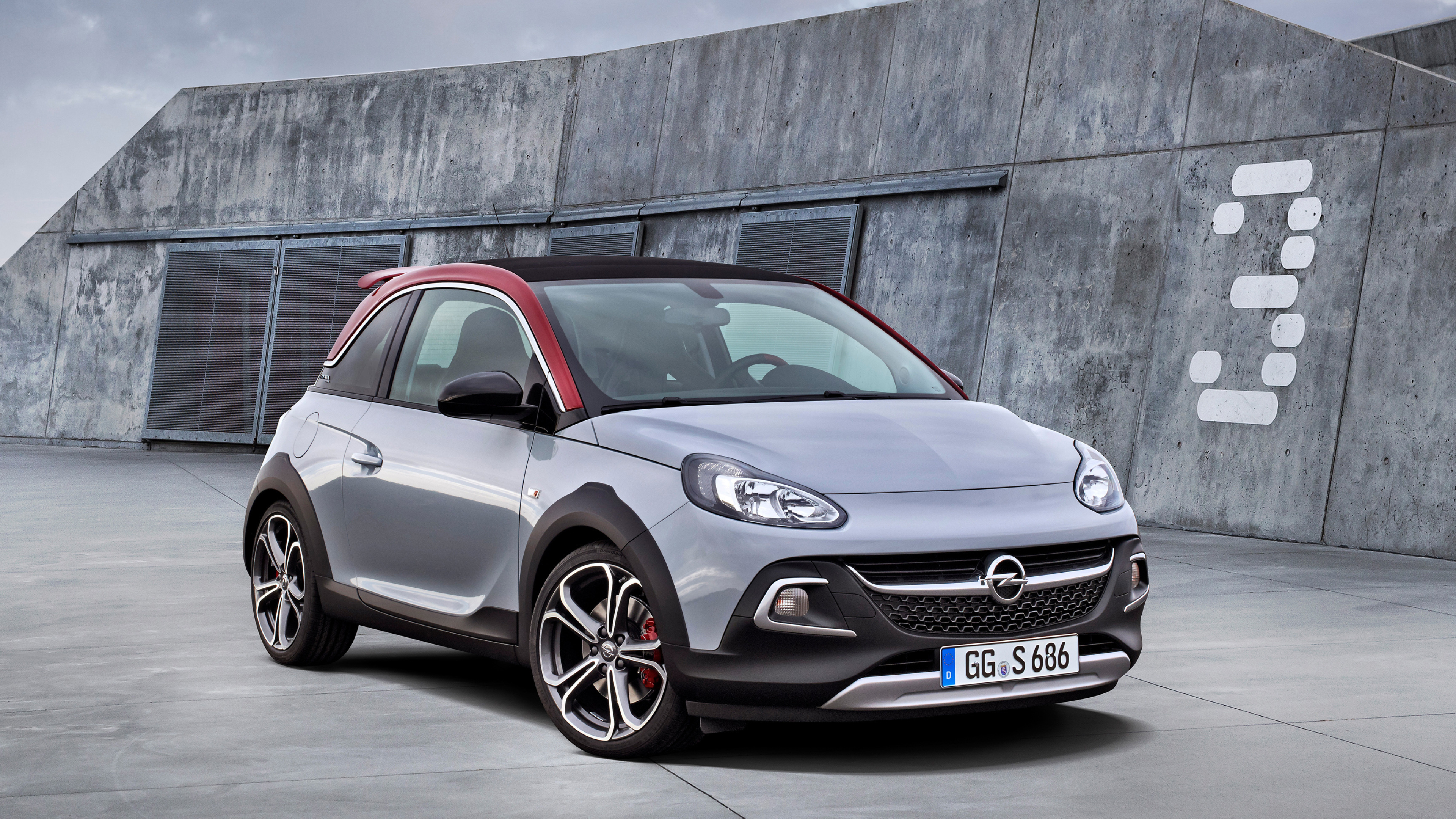 Rocks S, Opel Adam Wallpaper, 3840x2160 4K Desktop