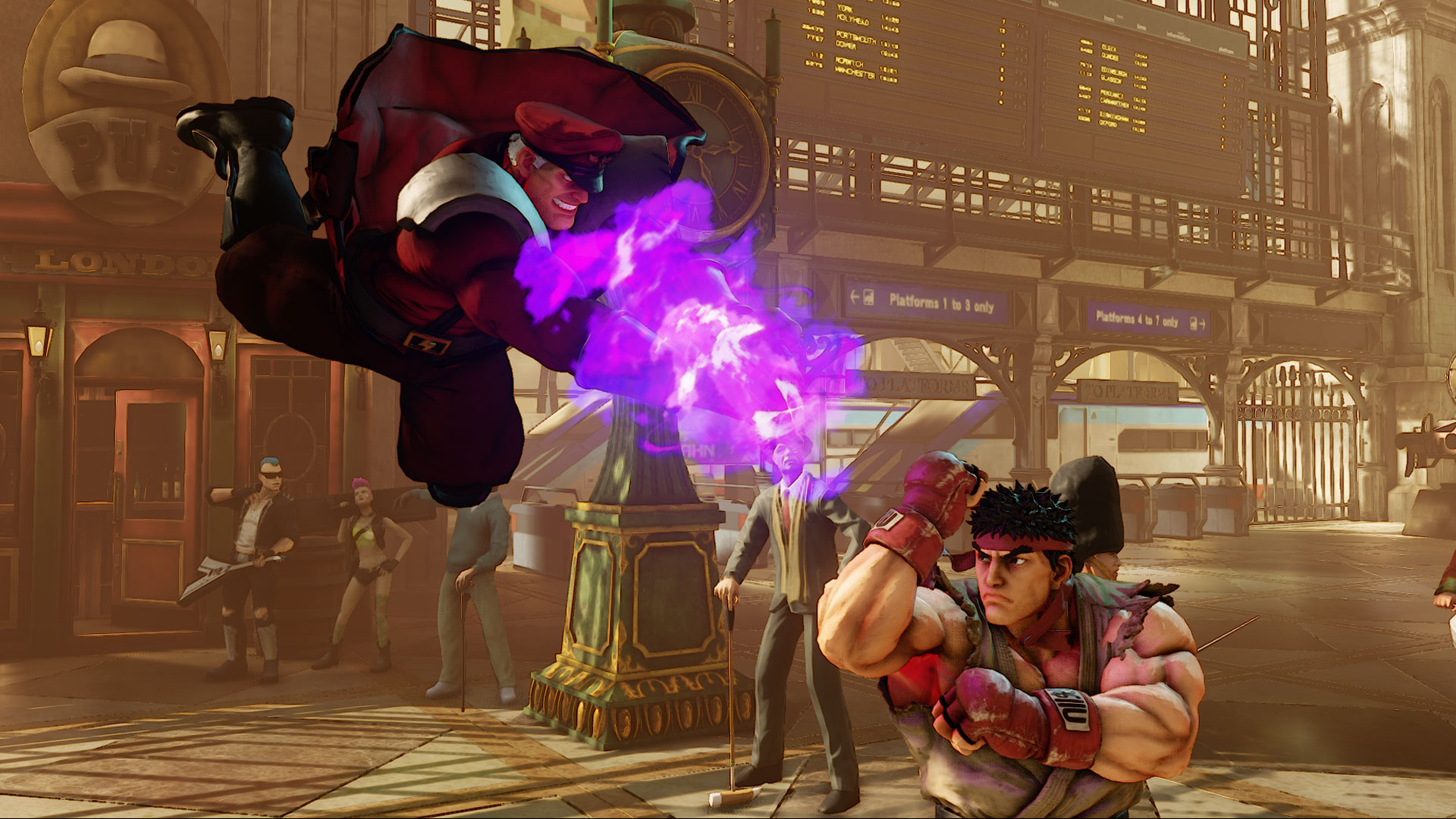 M. Bison, Evil emperor, Street Fighter V, Champion edition, 1920x1080 Full HD Desktop