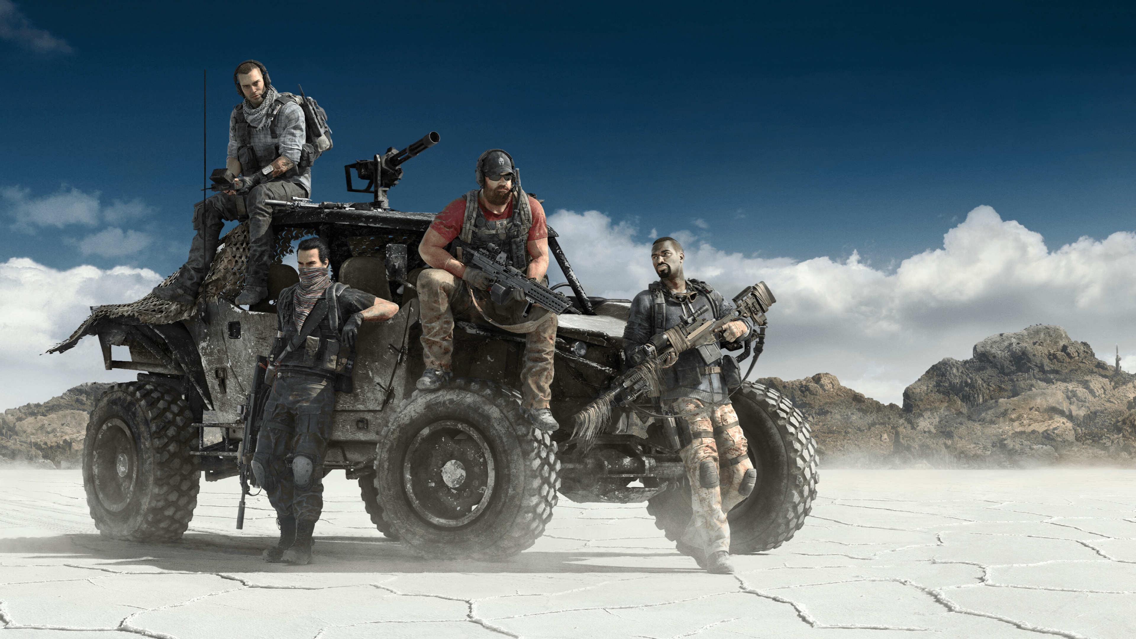 Ghost Recon: Wildlands, Epic deals, Intense firefights, High-octane action, 3840x2160 4K Desktop