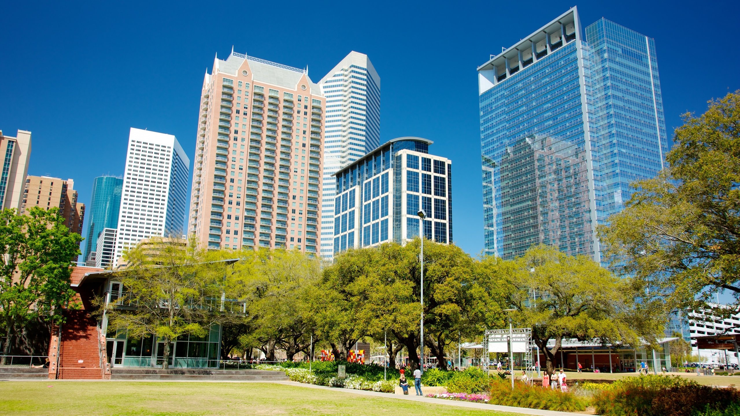 Discovery Green, Houston (Texas) Wallpaper, 2560x1440 HD Desktop