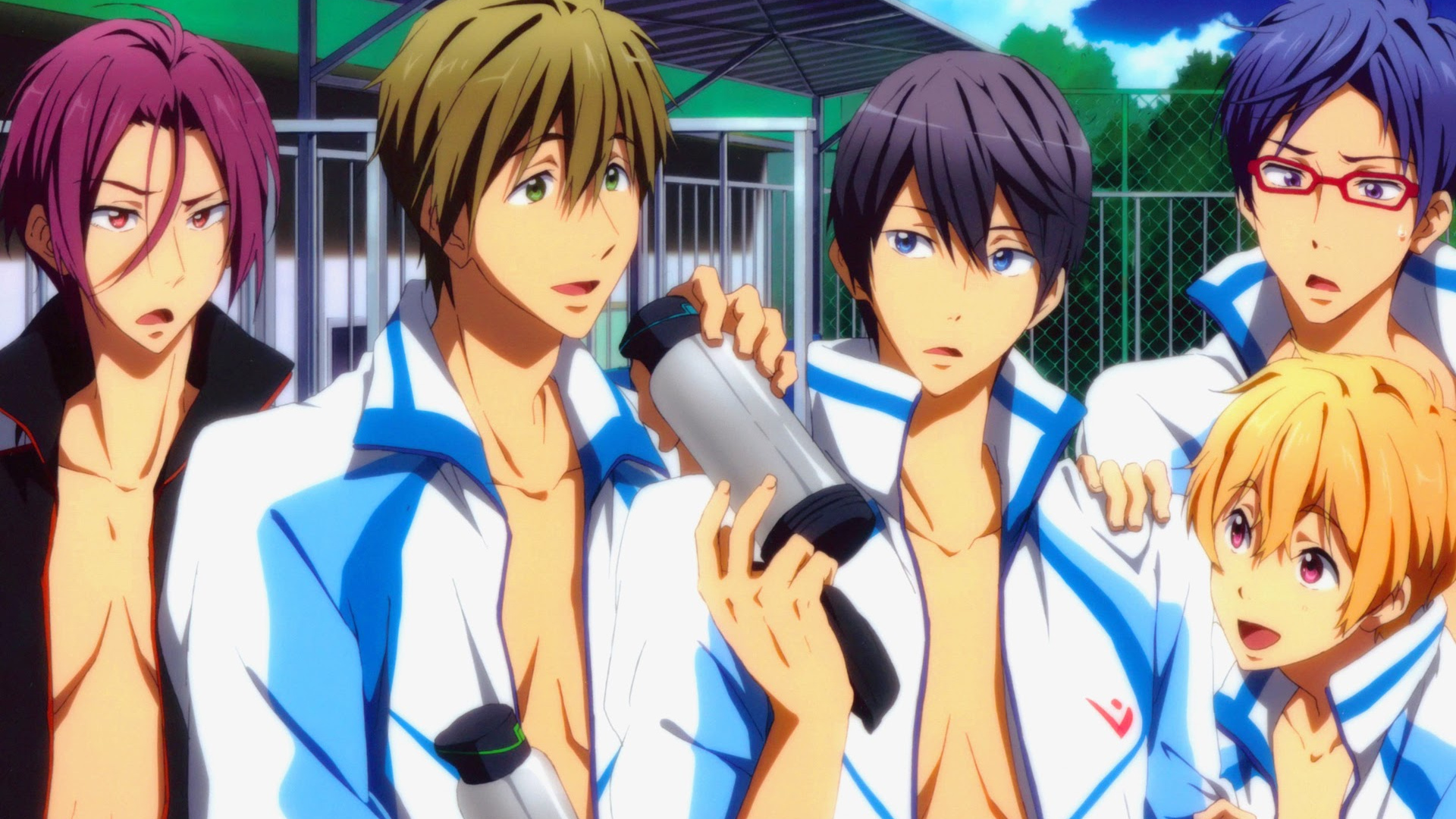Free!, Anime, Iwatobi swim club, HD wallpaper, 1920x1080 Full HD Desktop