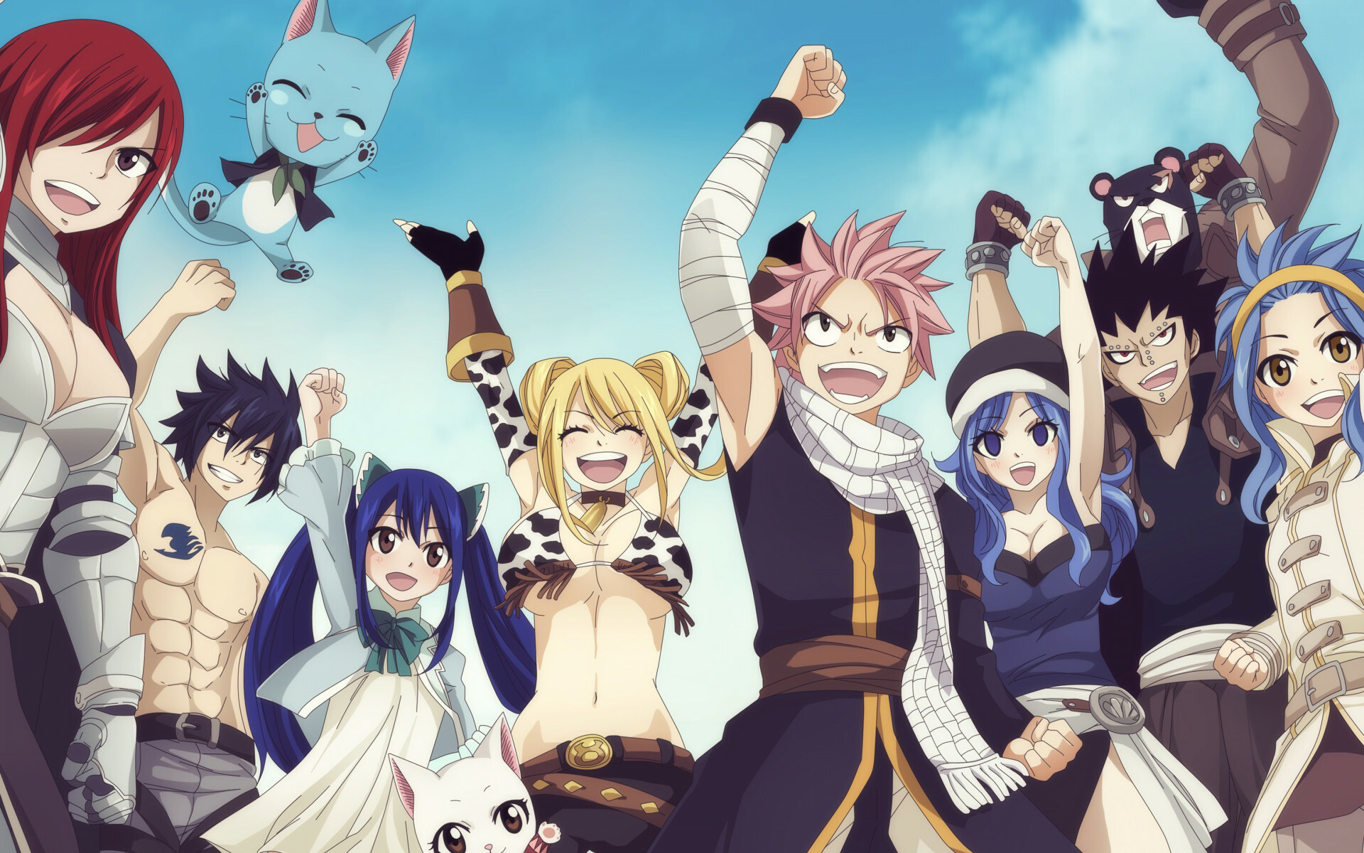 4K Fairy Tail Wallpapers, Wide Screens, High Resolution, Anime, 1920x1200 HD Desktop