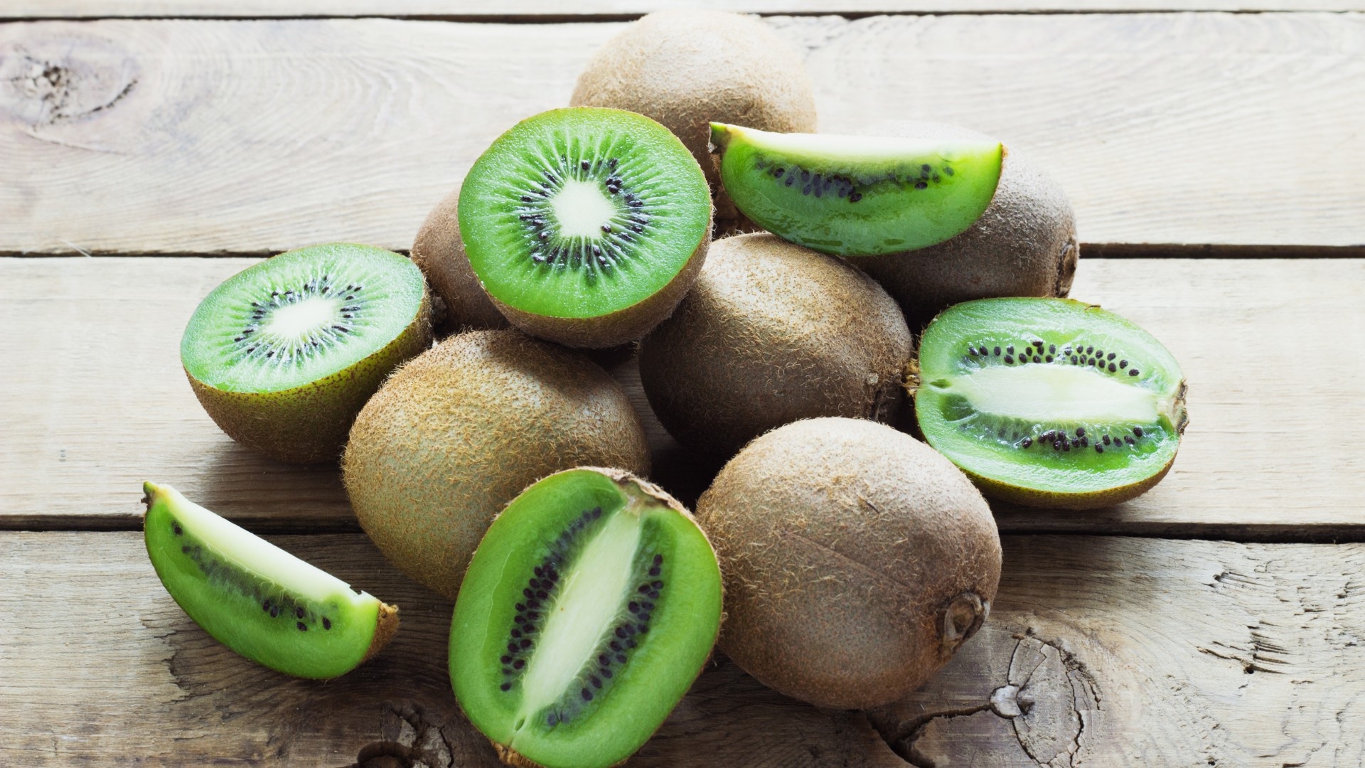 Kiwi fruit wallpaper, Vibrant colors, High resolution, Food photography, 1920x1080 Full HD Desktop