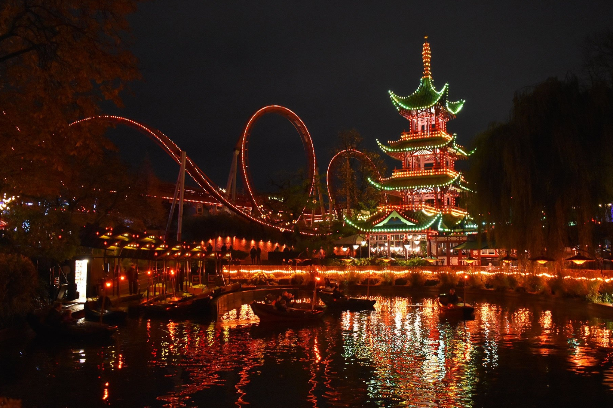 Tivoli Gardens, Disney-inspired magic, Entertainment paradise, Captivating adventure, 2000x1340 HD Desktop