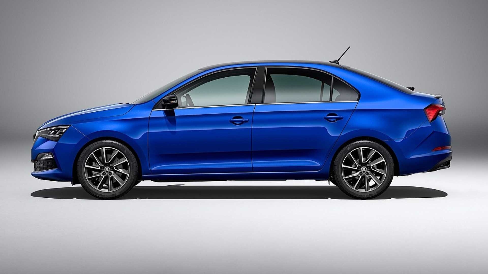 Skoda Rapid, Streamlined design, Bold aesthetics, Impressive performance, 1920x1080 Full HD Desktop