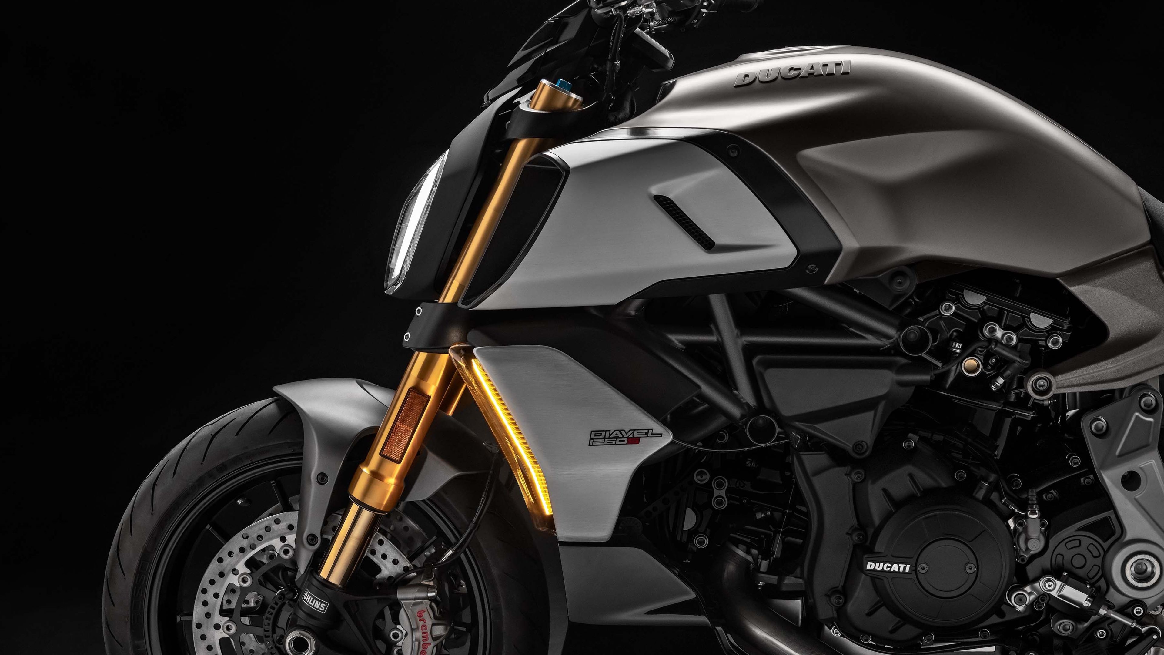 Ducati Diavel 1260, Bold design, Powerful performance, Aggressive styling, 3840x2160 4K Desktop