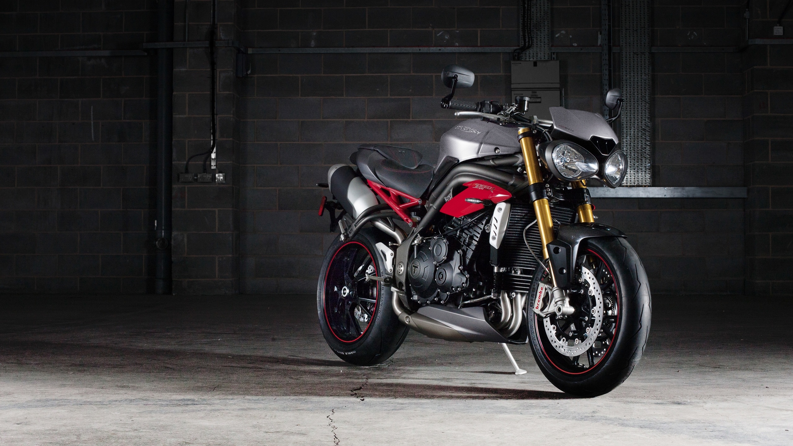 Triumph Speed Triple, Auto expertise, R bike, High-resolution wallpaper, 2560x1440 HD Desktop