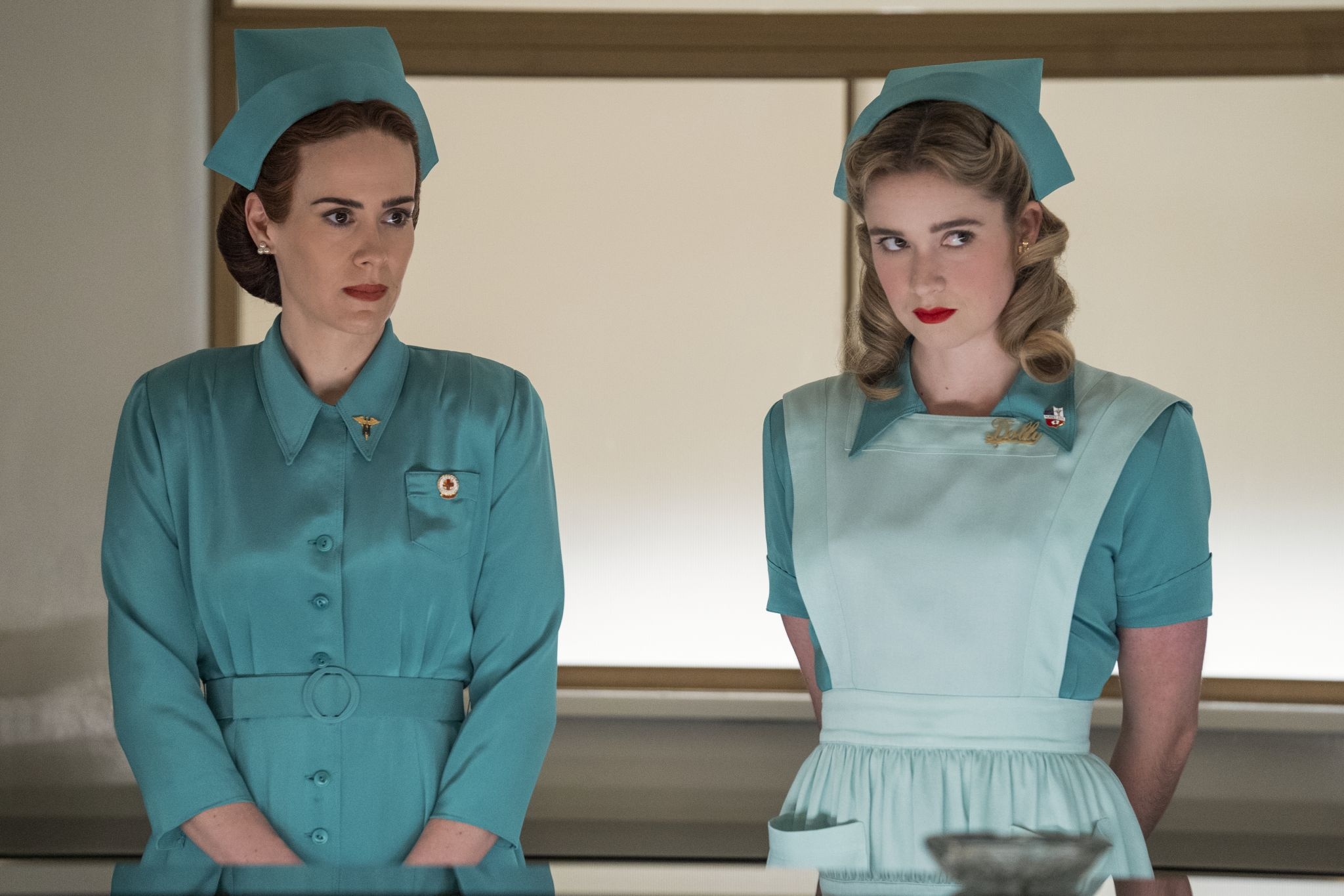 Sarah Paulson and Alice Englert, Ratched Wallpaper, 2050x1370 HD Desktop