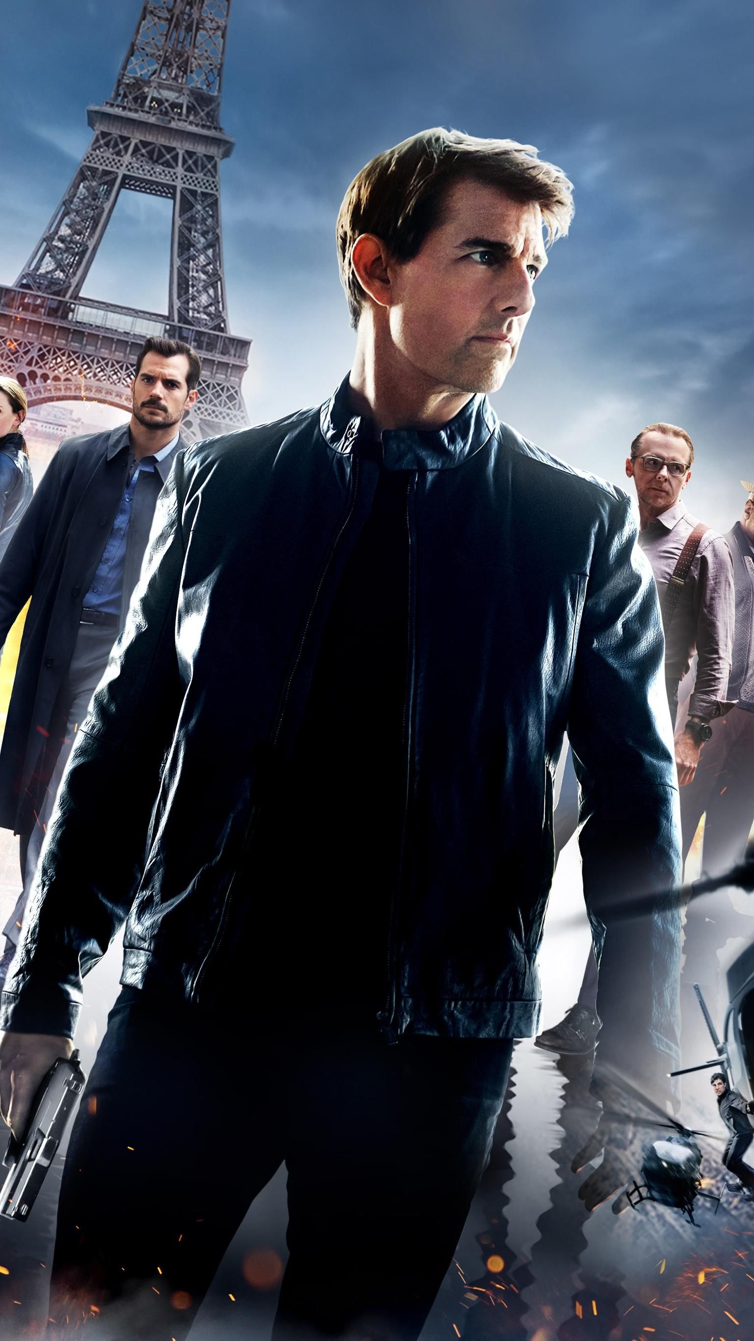 Tom Cruise, Mission Impossible Fallout, Ethan Peltier, Movie posters, 1540x2740 HD Phone