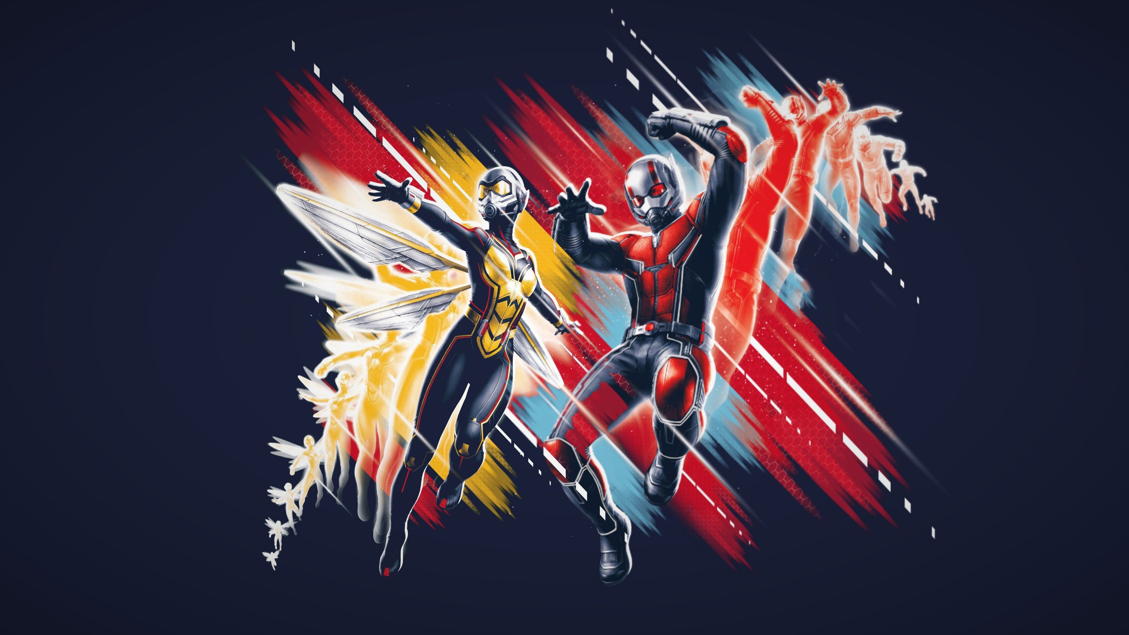 Ant-Man and the Wasp: Quantumania, Ant-Man and the Wasp, Top Free Backgrounds, 3840x2160 4K Desktop