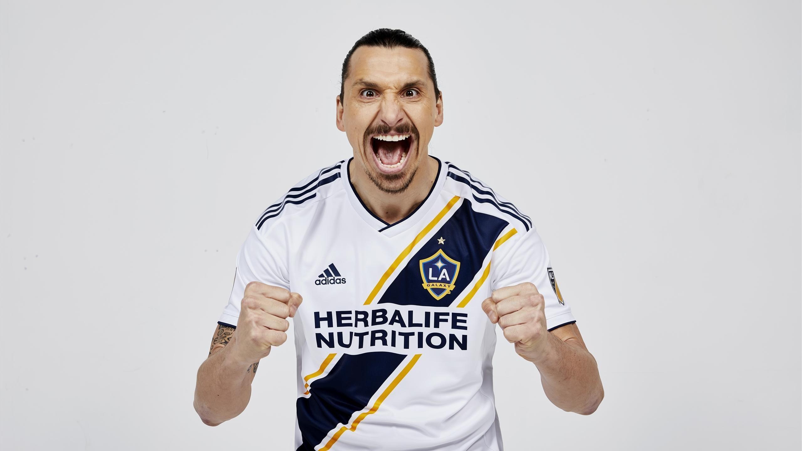 LA Galaxy, Zlatan Ibrahimovic Wallpaper, 2560x1440 HD Desktop