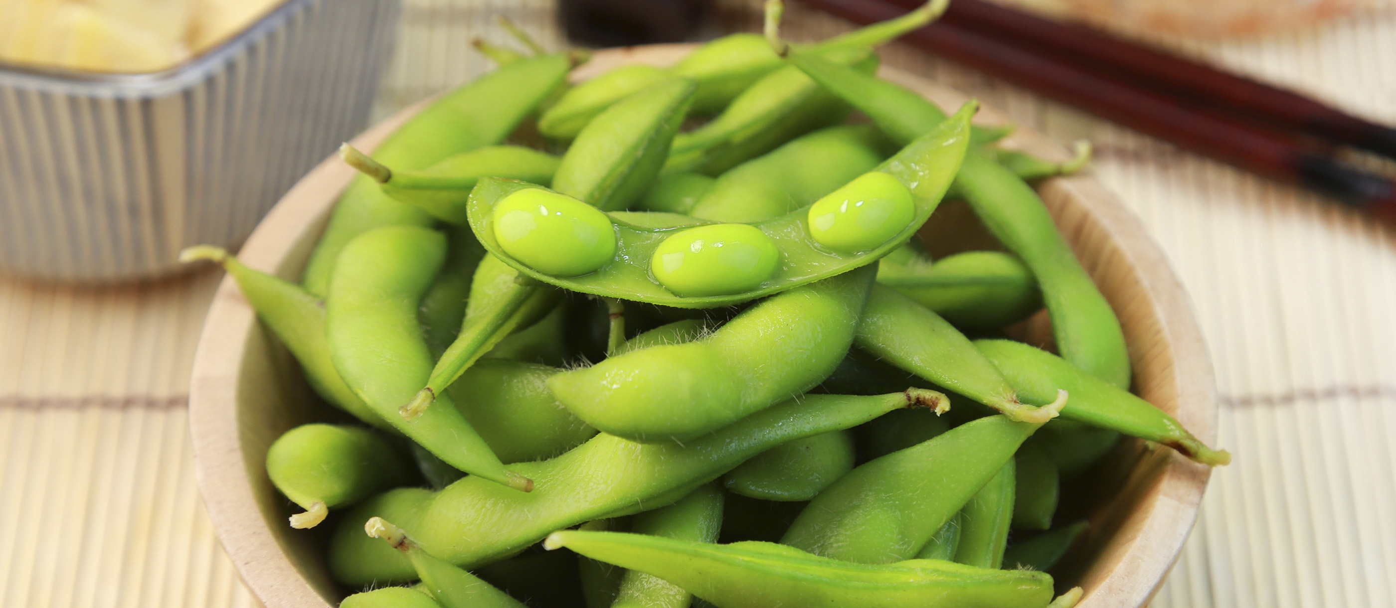 Local soybeans, Japan, 2800x1220 Dual Screen Desktop