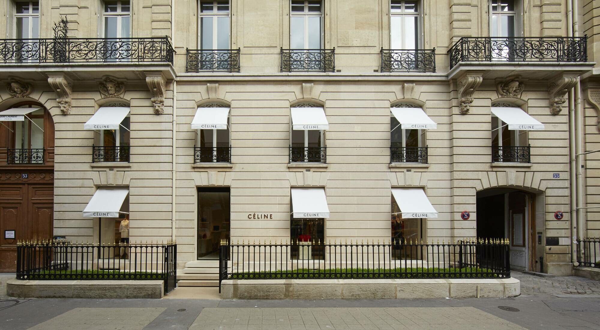 Celine, Avenue Montaigne, LVMH, Boutique, 2000x1100 HD Desktop