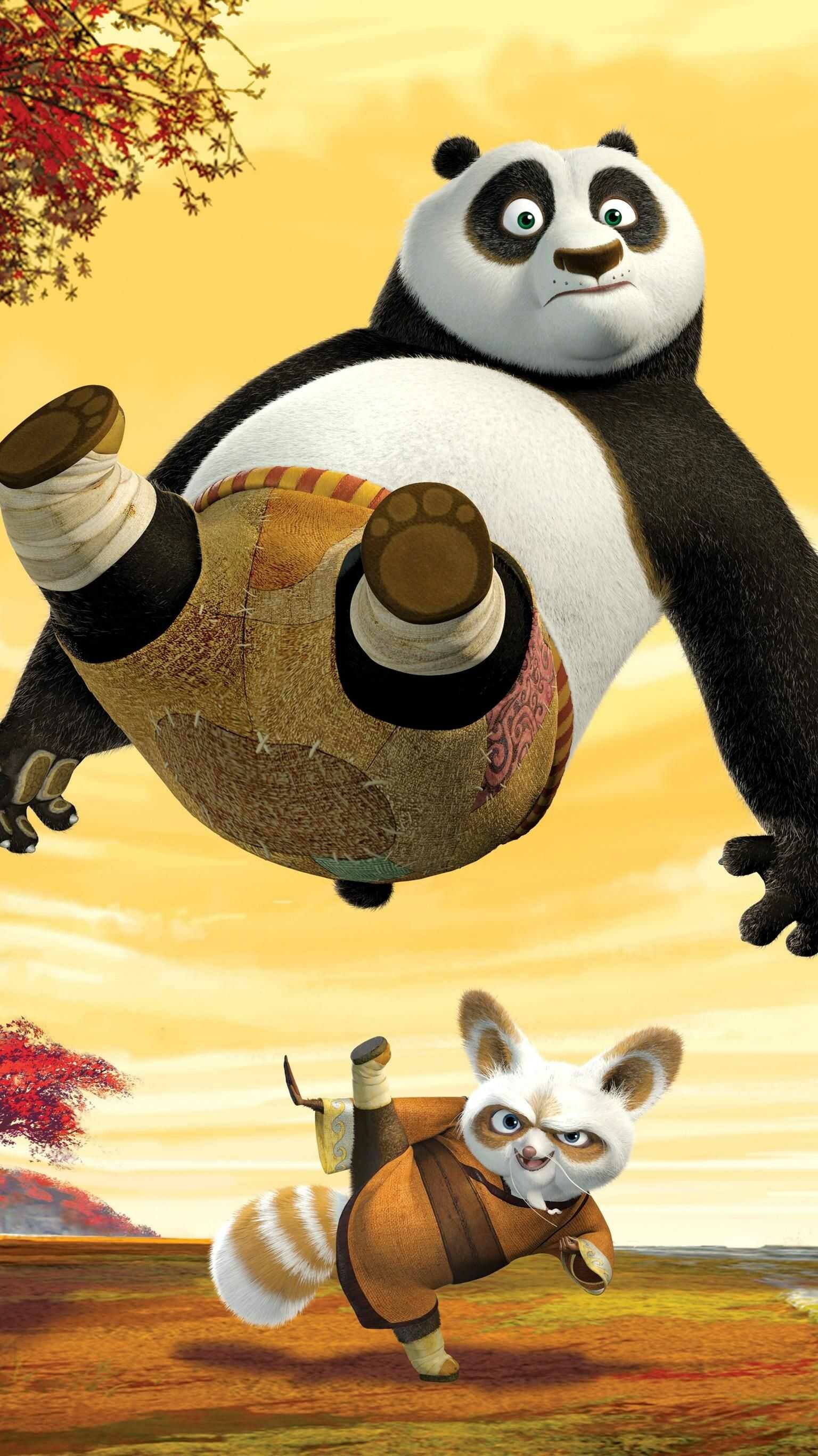 Kung Fu panda wallpaper, Martial arts cuteness, 1540x2740 HD Phone