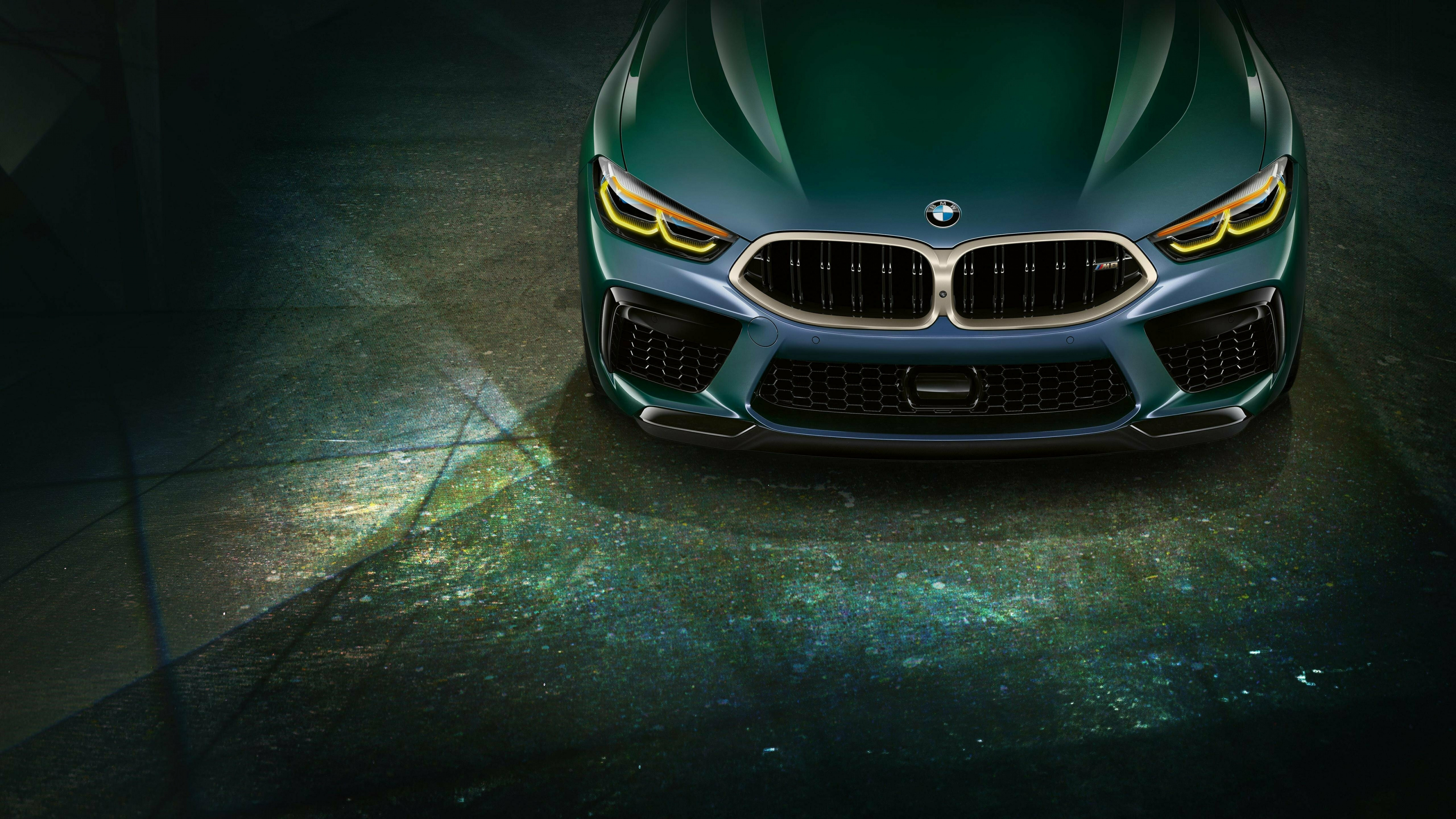 BMW M8, Green, 4K, Luxurious, Cars, 3840x2160 4K Desktop