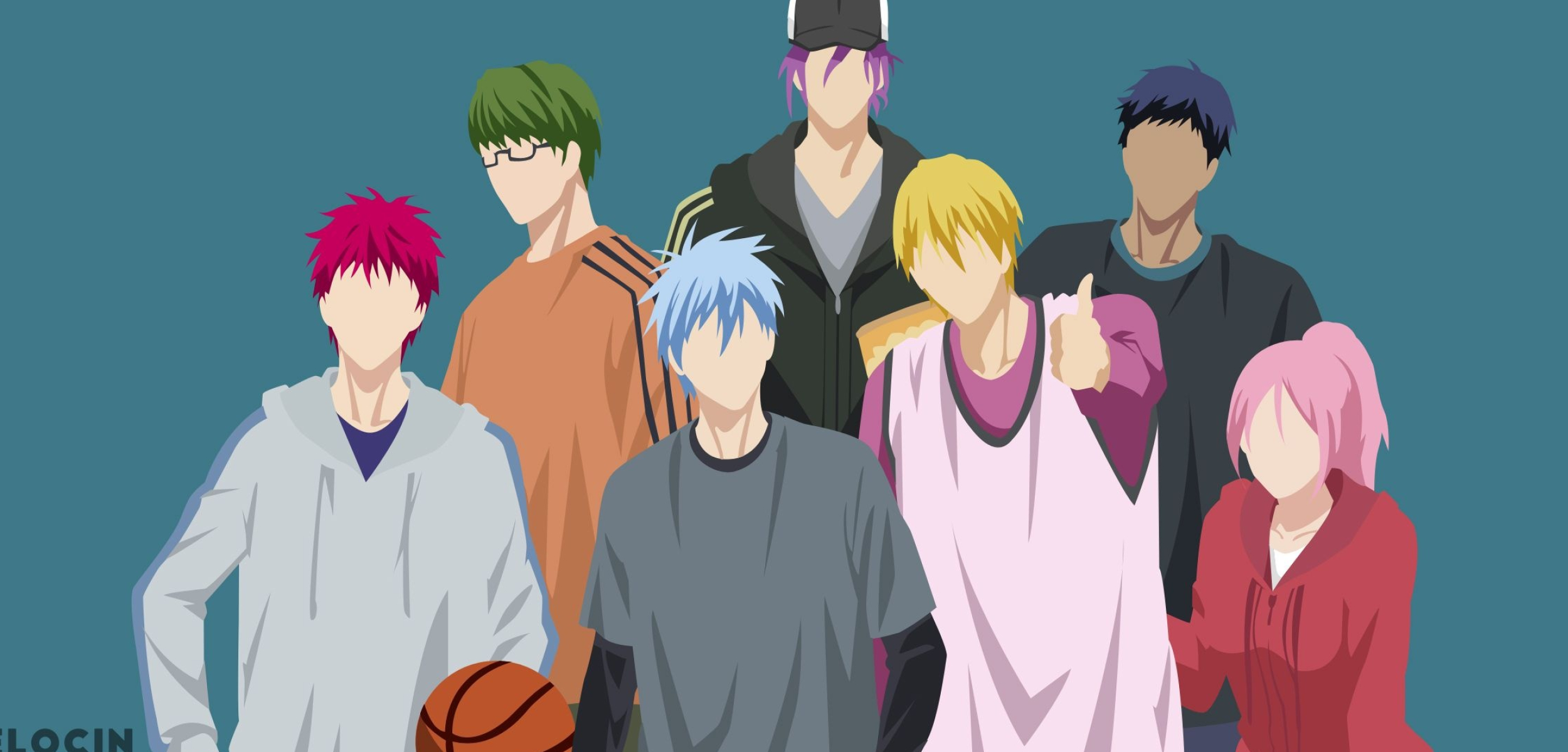 Kuroko's Basketball, Alexis Uchiha, Naruto Shippuden, 2500x1200 Dual Screen Desktop