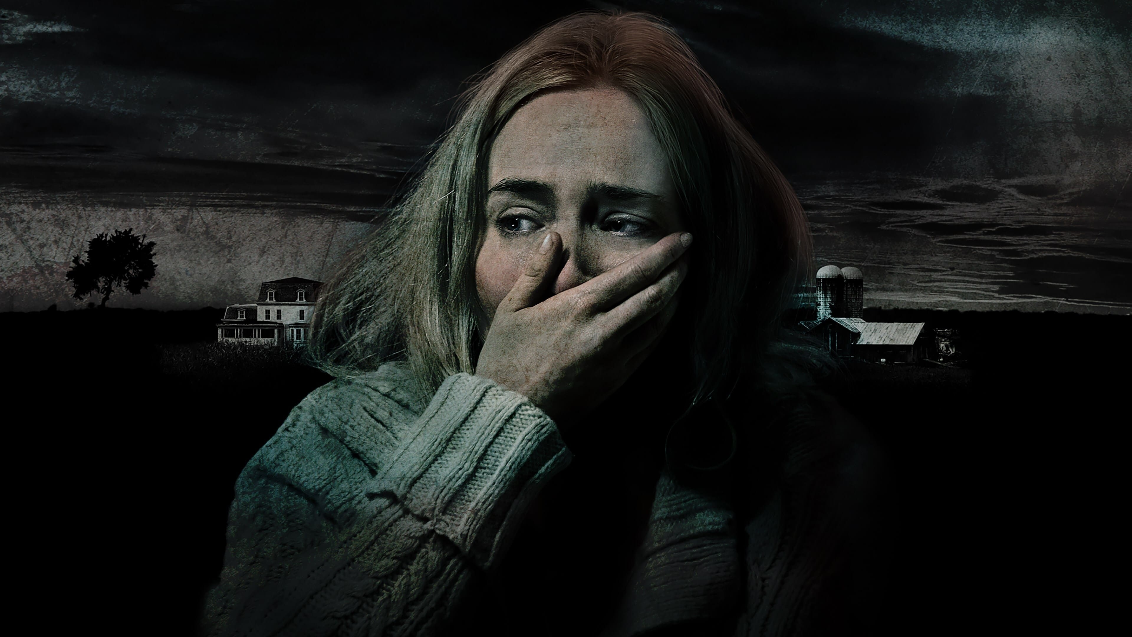 A Quiet Place, Suspenseful thriller, Chilling backdrops, Intriguing storyline, 3840x2160 4K Desktop