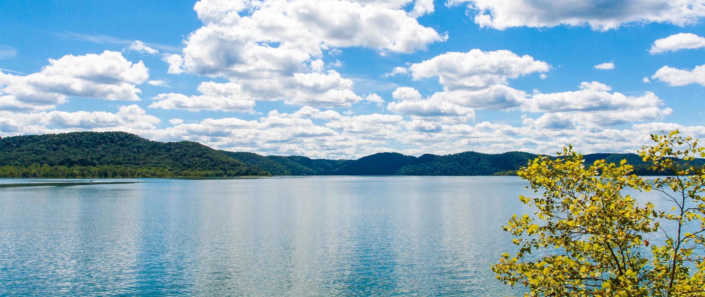 Lake Cumberland, Home Kim Byrom, 2850x1210 Dual Screen Desktop