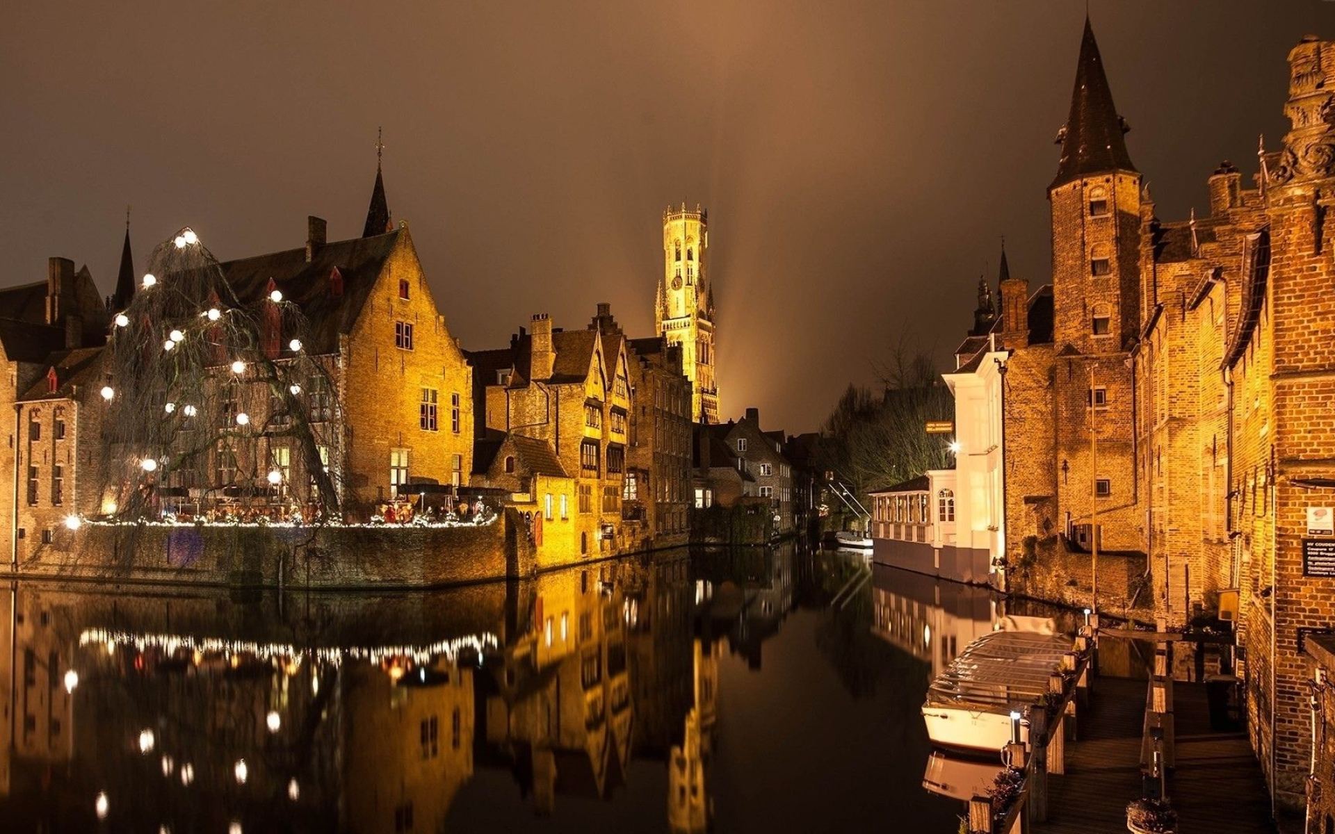 Belgium, Bruges Belgium wallpapers, UNESCO World Heritage Site, 1920x1200 HD Desktop