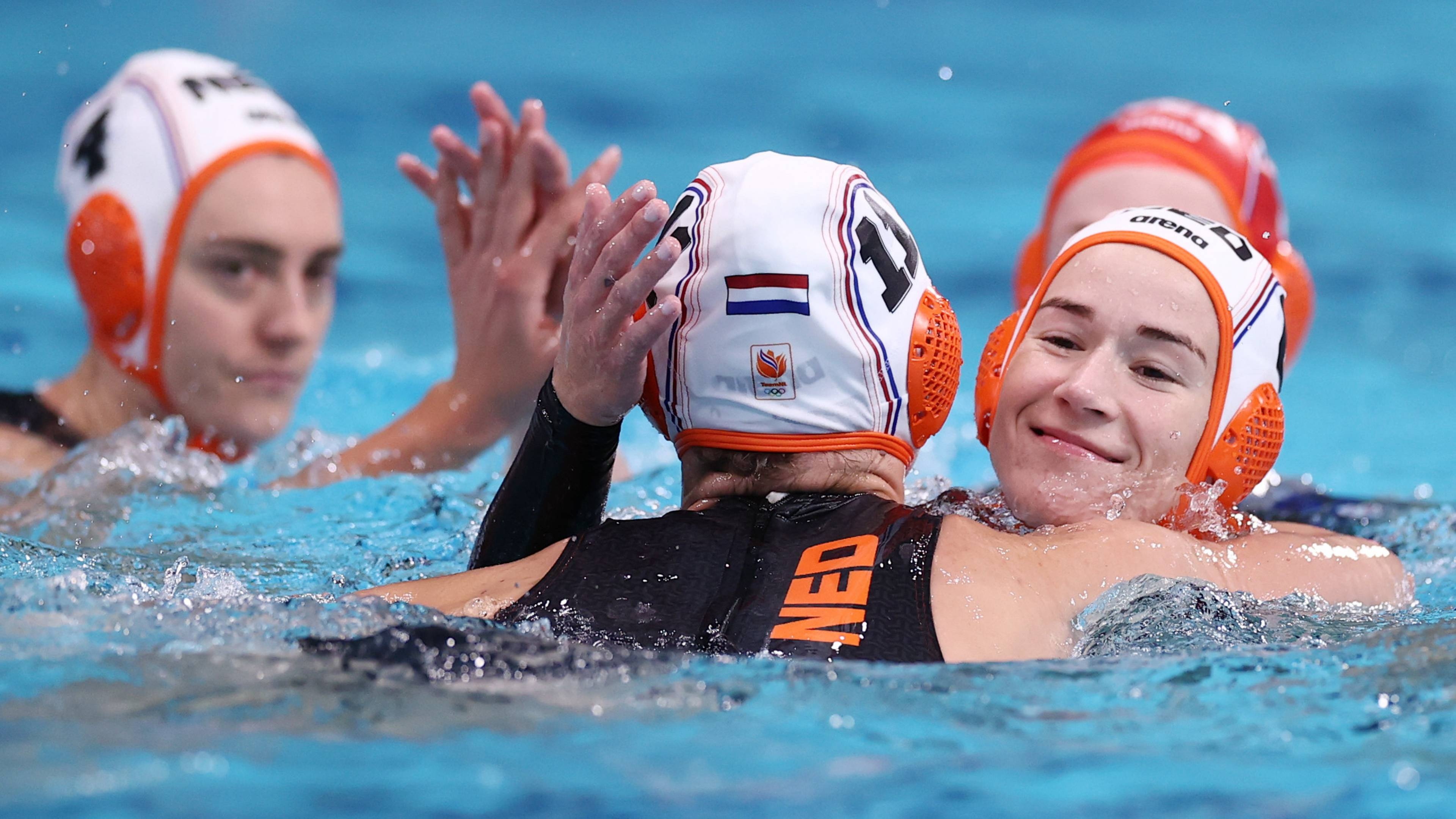 Water Polo, Dutch women's team, Winning streak, Victory over Canada, 3840x2160 4K Desktop