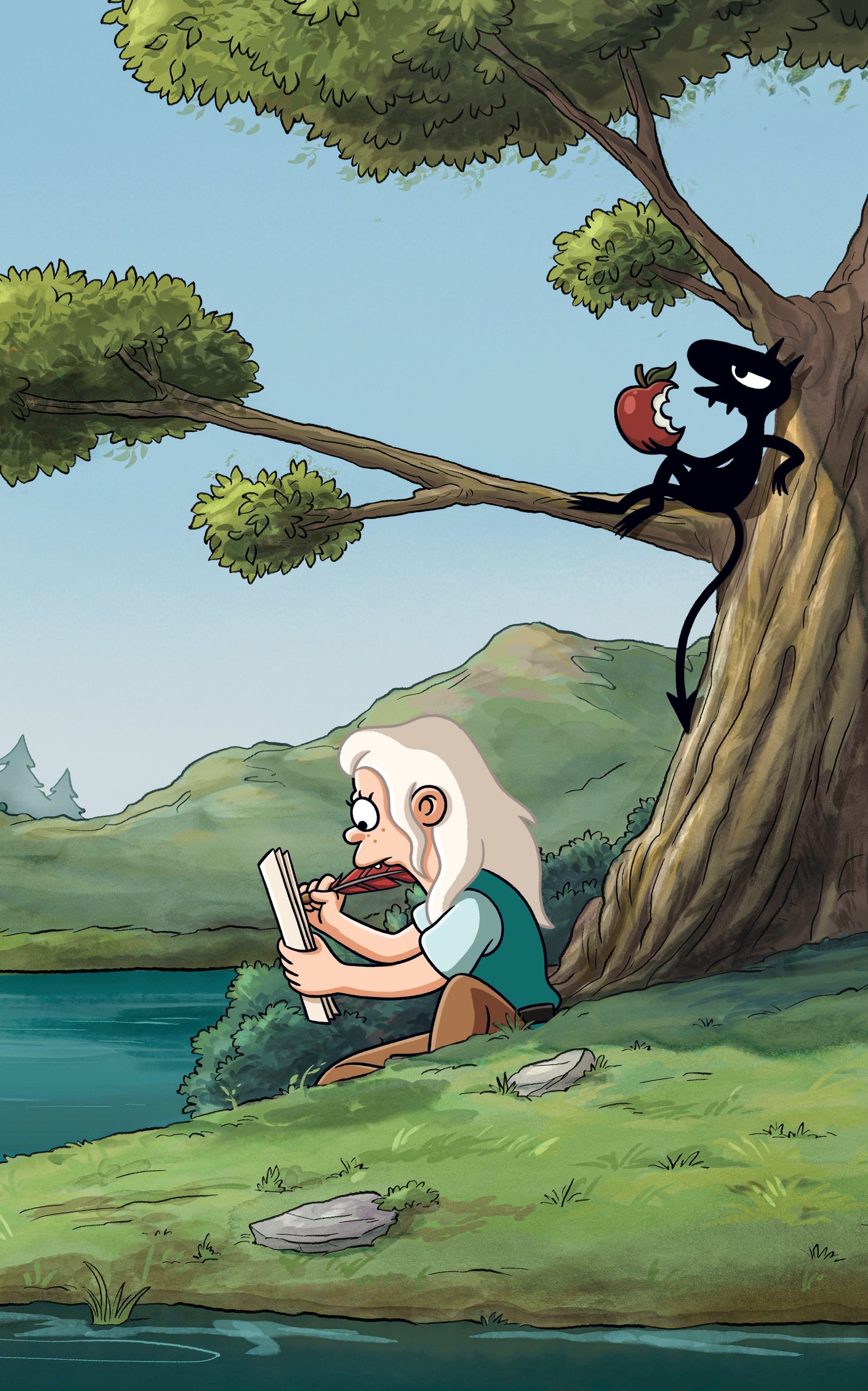 Disenchantment, TV show, Animated fantasy, Streaming, 1850x2960 HD Phone