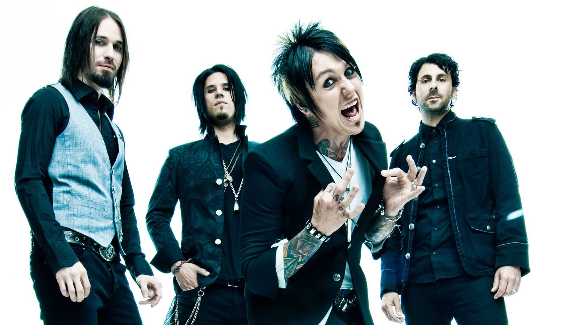 Jacoby Shaddix, Papa Roach logo, Iconic wallpaper, Band insignia, 1920x1080 Full HD Desktop