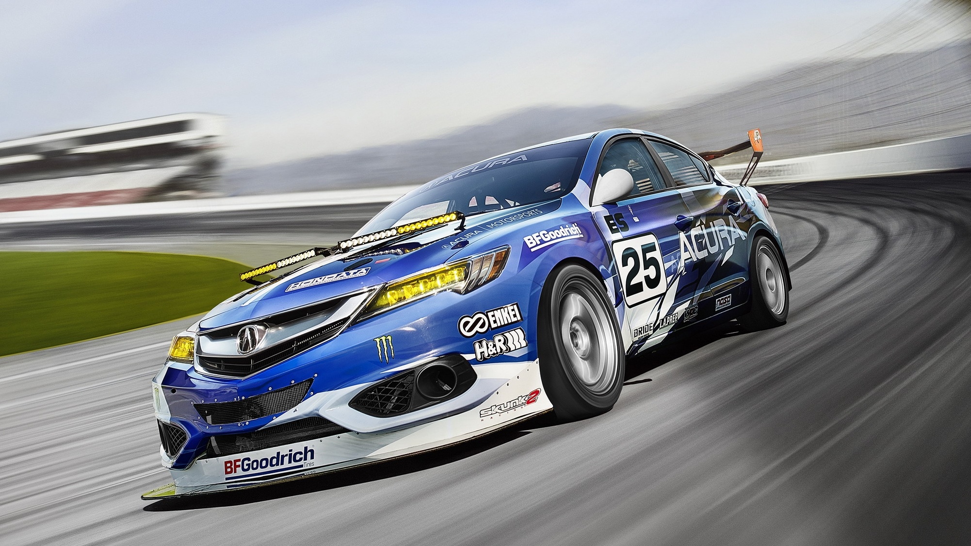 Endurance Racer, Acura ILX Wallpaper, 2010x1130 HD Desktop