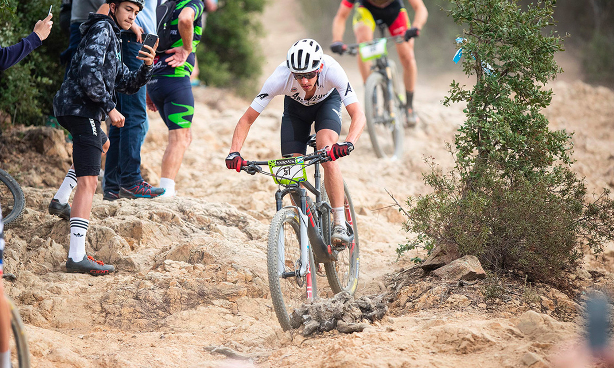 Jordan Sarrou, Elite mountain biker, Free images download, Athlete's name, 2000x1200 HD Desktop