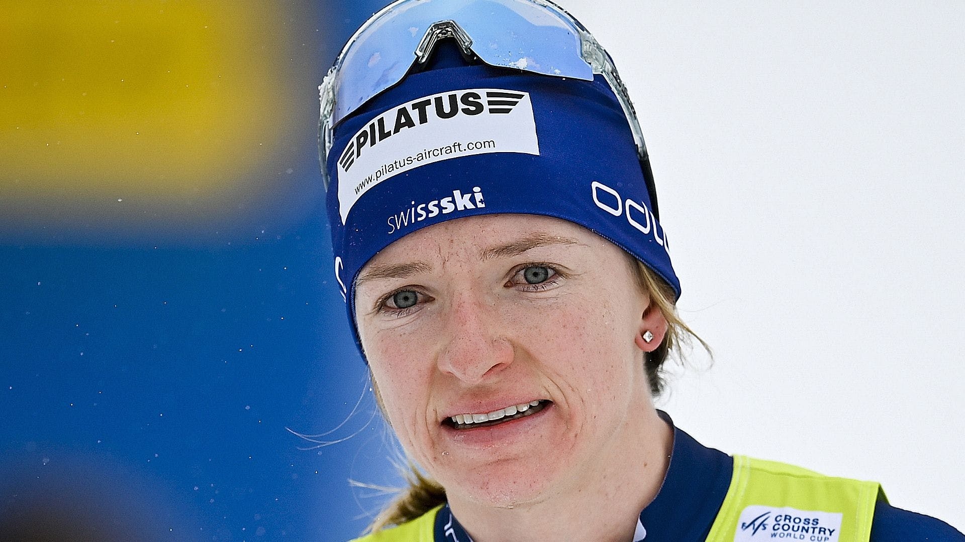 Nadine Fahndrich, First World Cup win, Skiing accomplishment, 1920x1080 Full HD Desktop