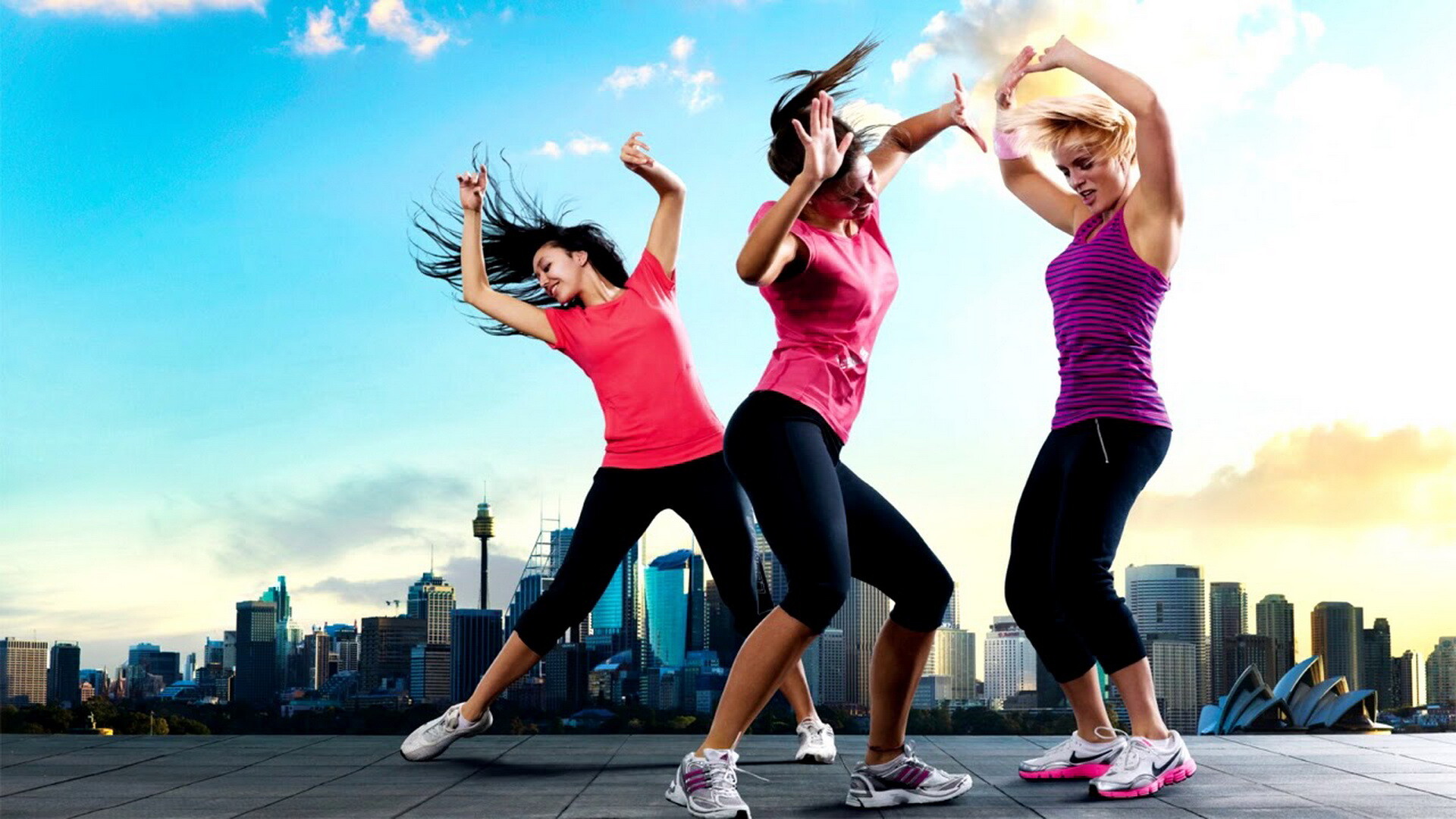 Salsation dance crew, Energetic choreography, High-energy fitness, Dance fitness, 1920x1080 Full HD Desktop