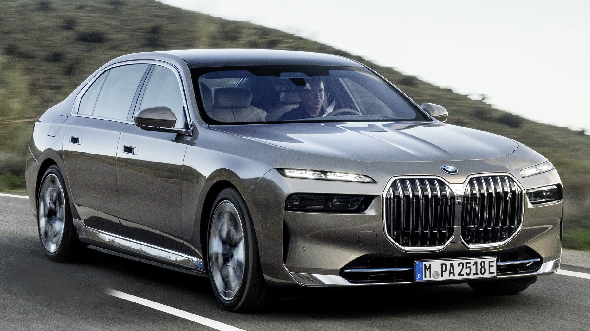 2022 BMW i7, Cutting-Edge Design, Electric Performance, Luxury Features, 1920x1080 Full HD Desktop