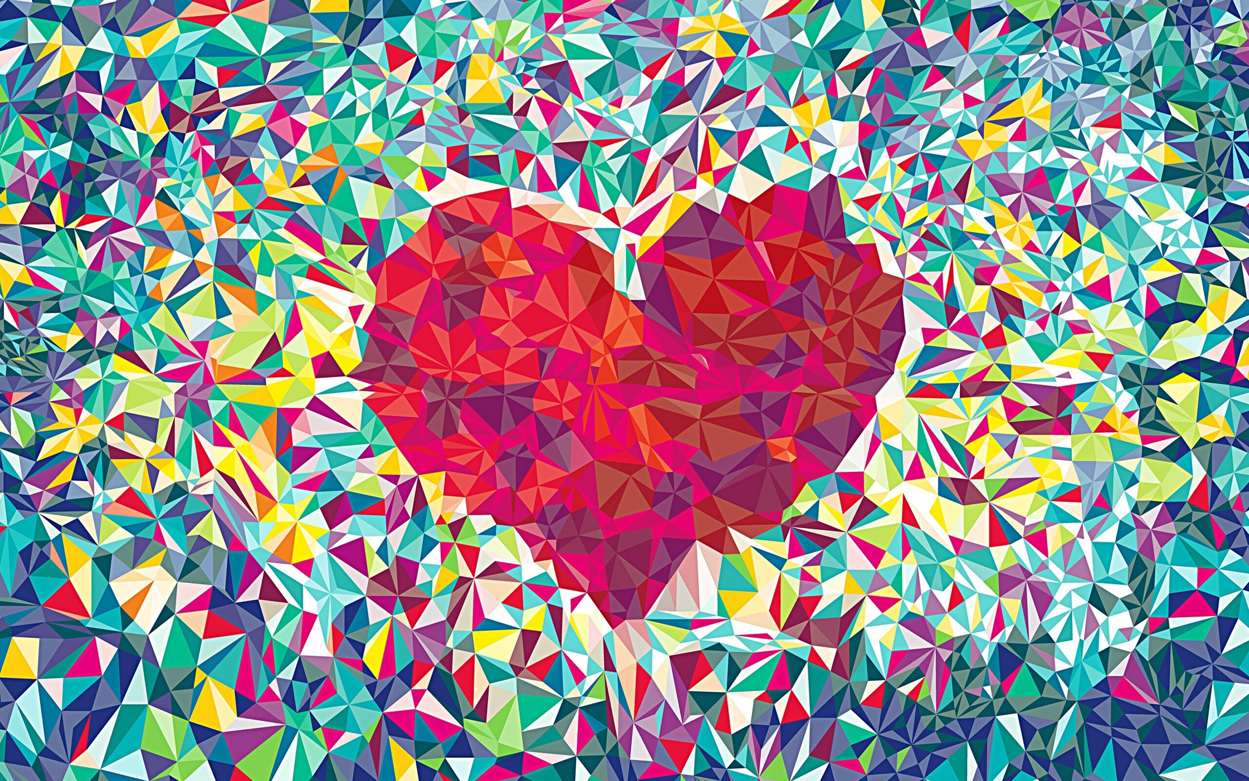 Free heart wallpaper HD, Complimentary download, Heart-shaped, High-quality, 2560x1600 HD Desktop