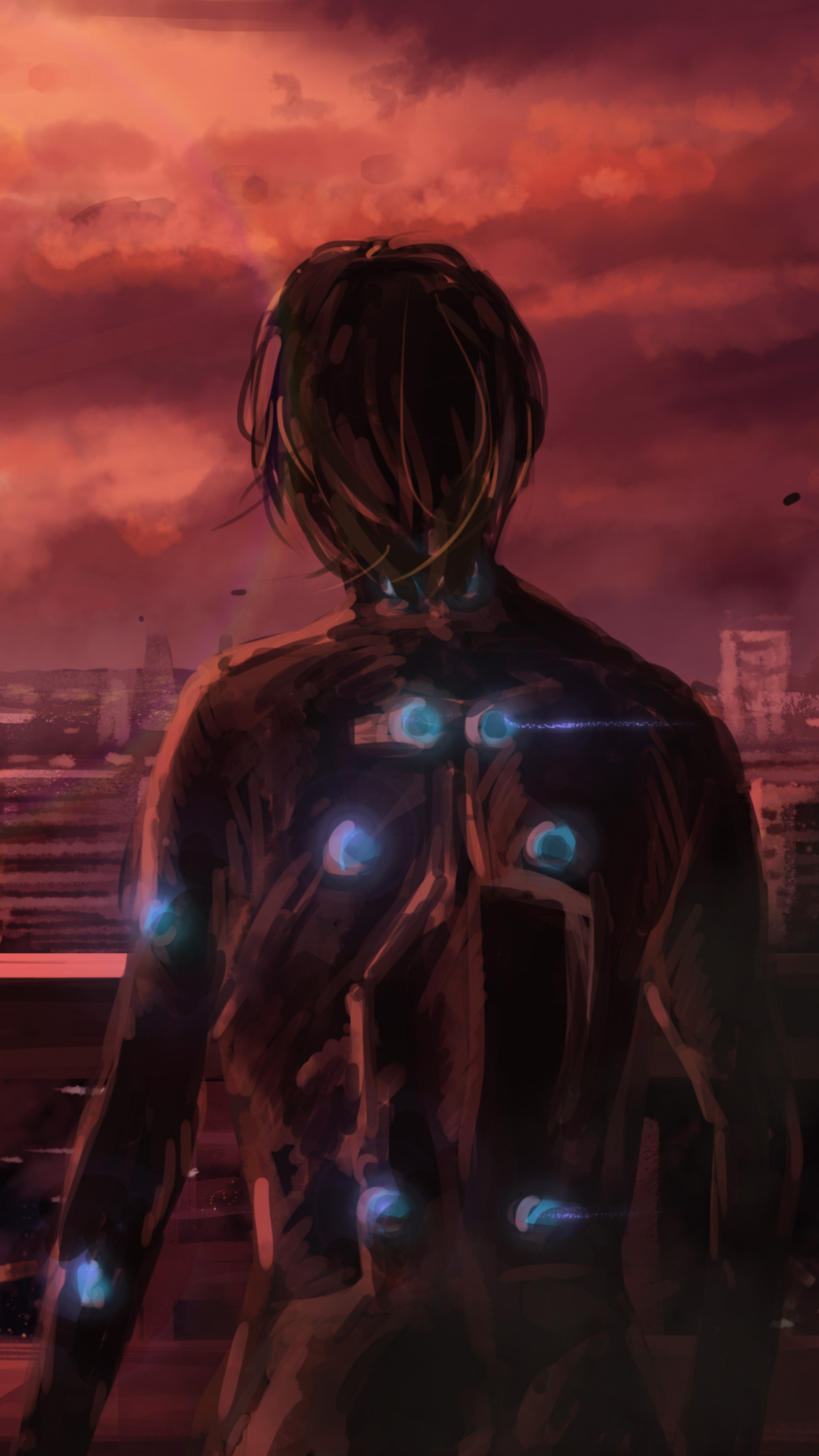 Gantz Anime, Science fiction, Anime series 4k, Gantz, 2160x3840 4K Phone