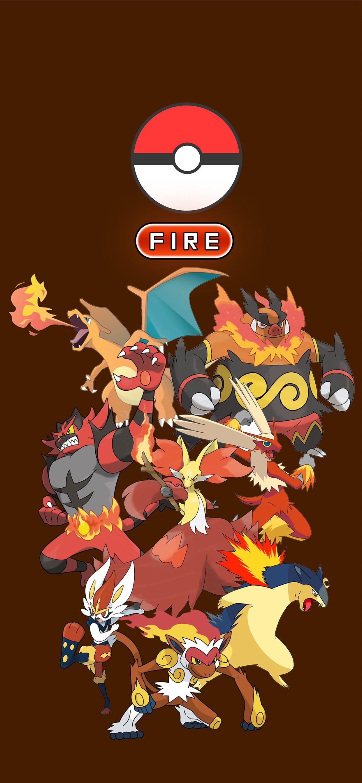 Poster, Infernape Wallpaper, 1250x2690 HD Phone